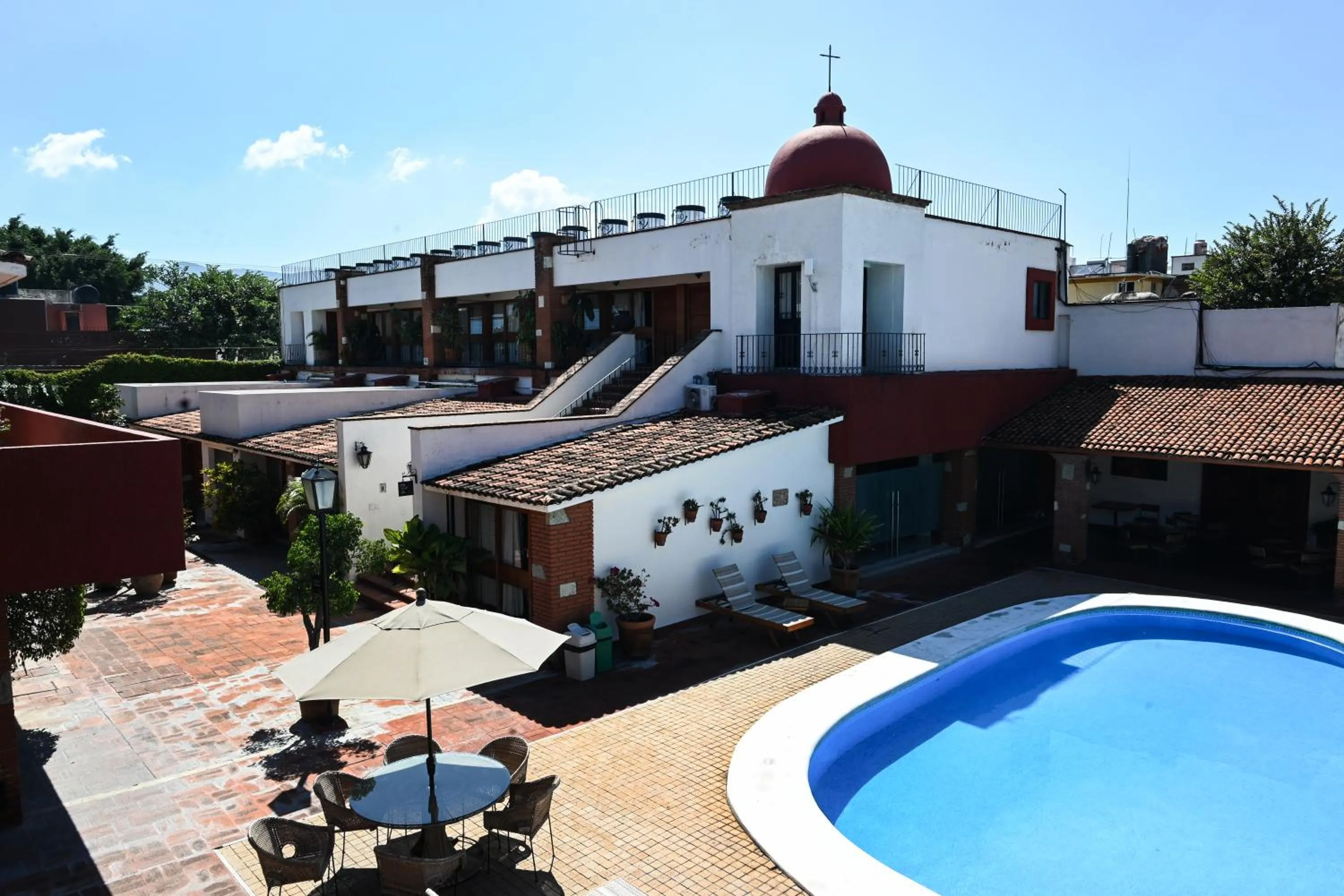 Property building in Hotel Hacienda