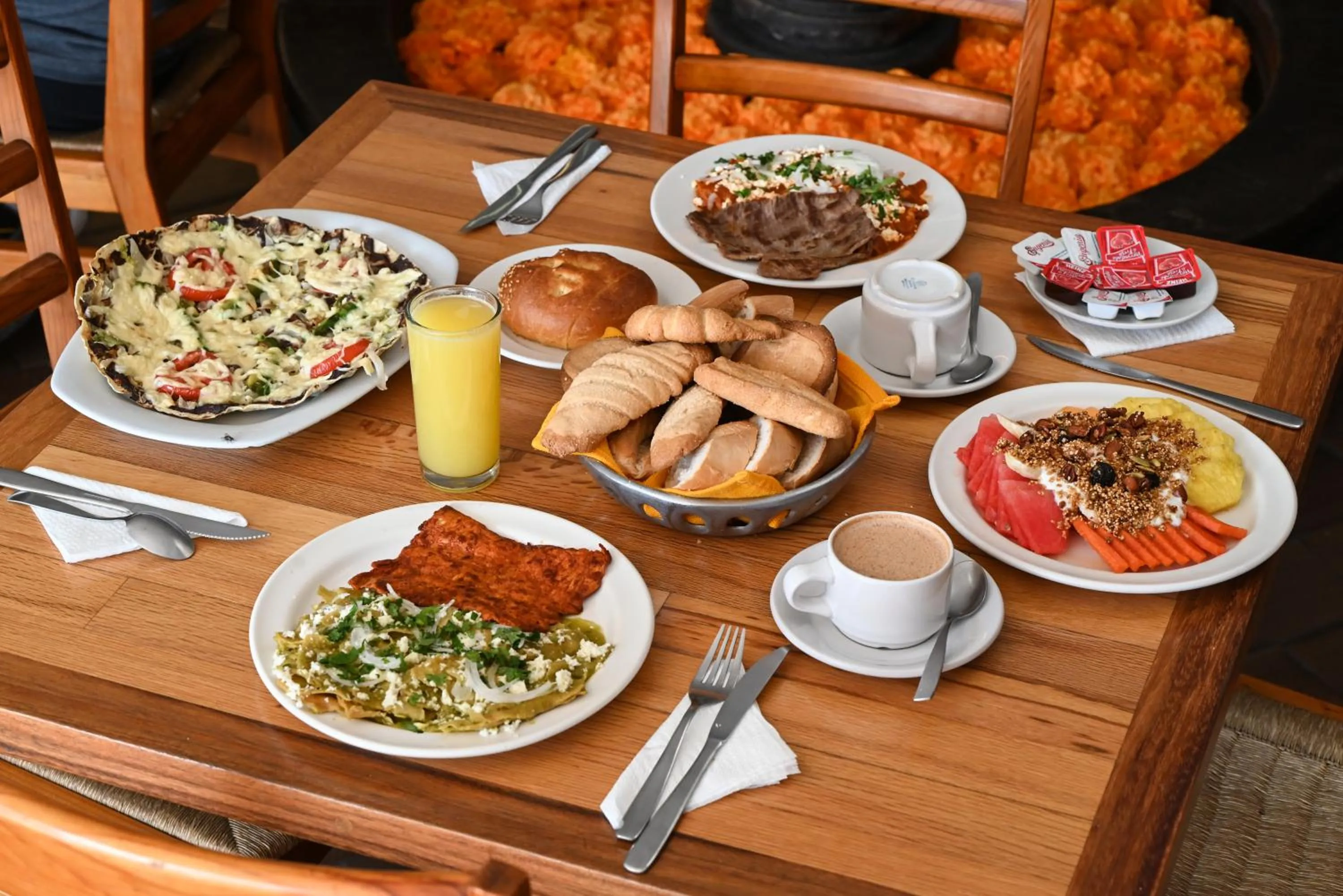 Food and drinks in Hotel Hacienda