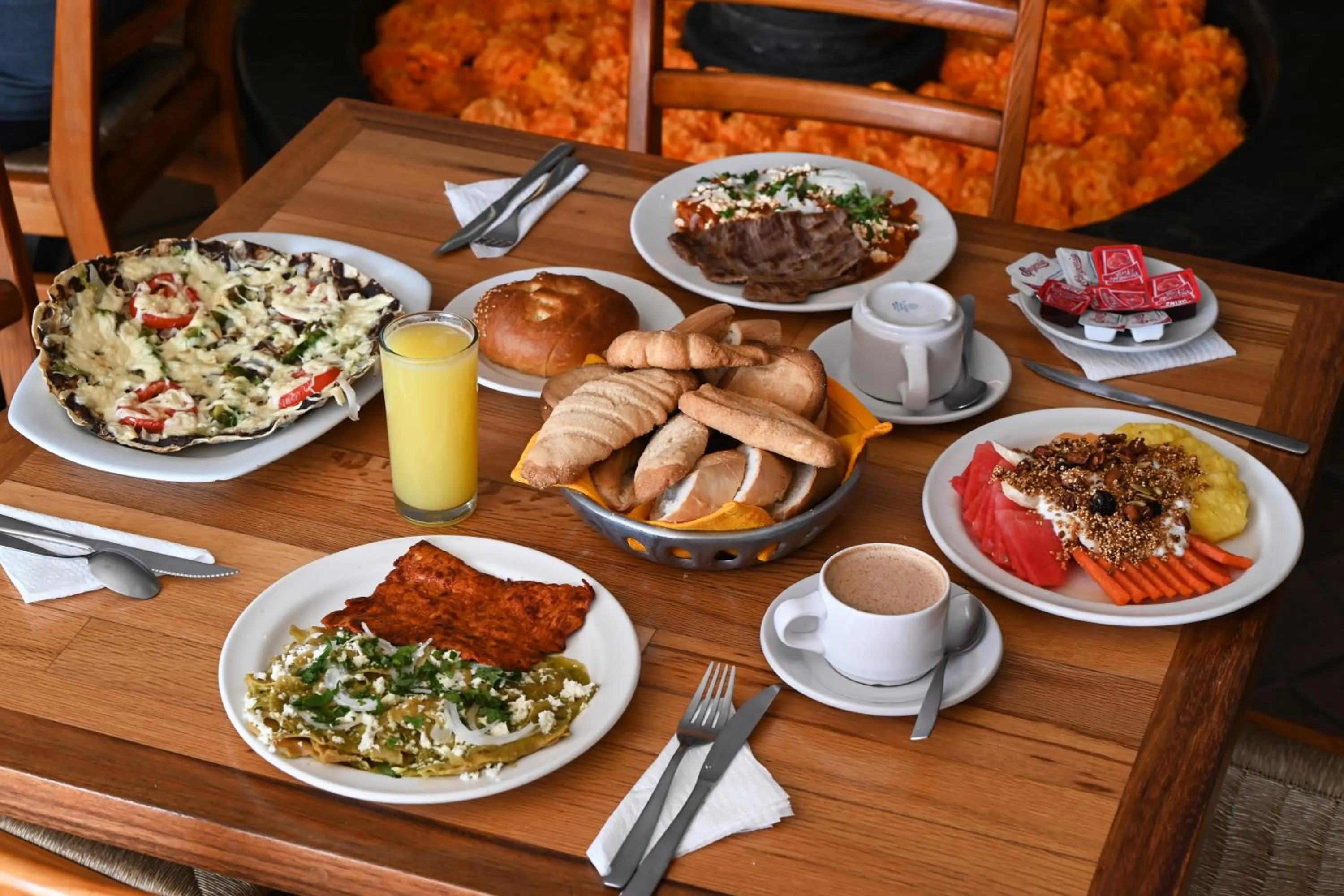 Food in Hotel Hacienda