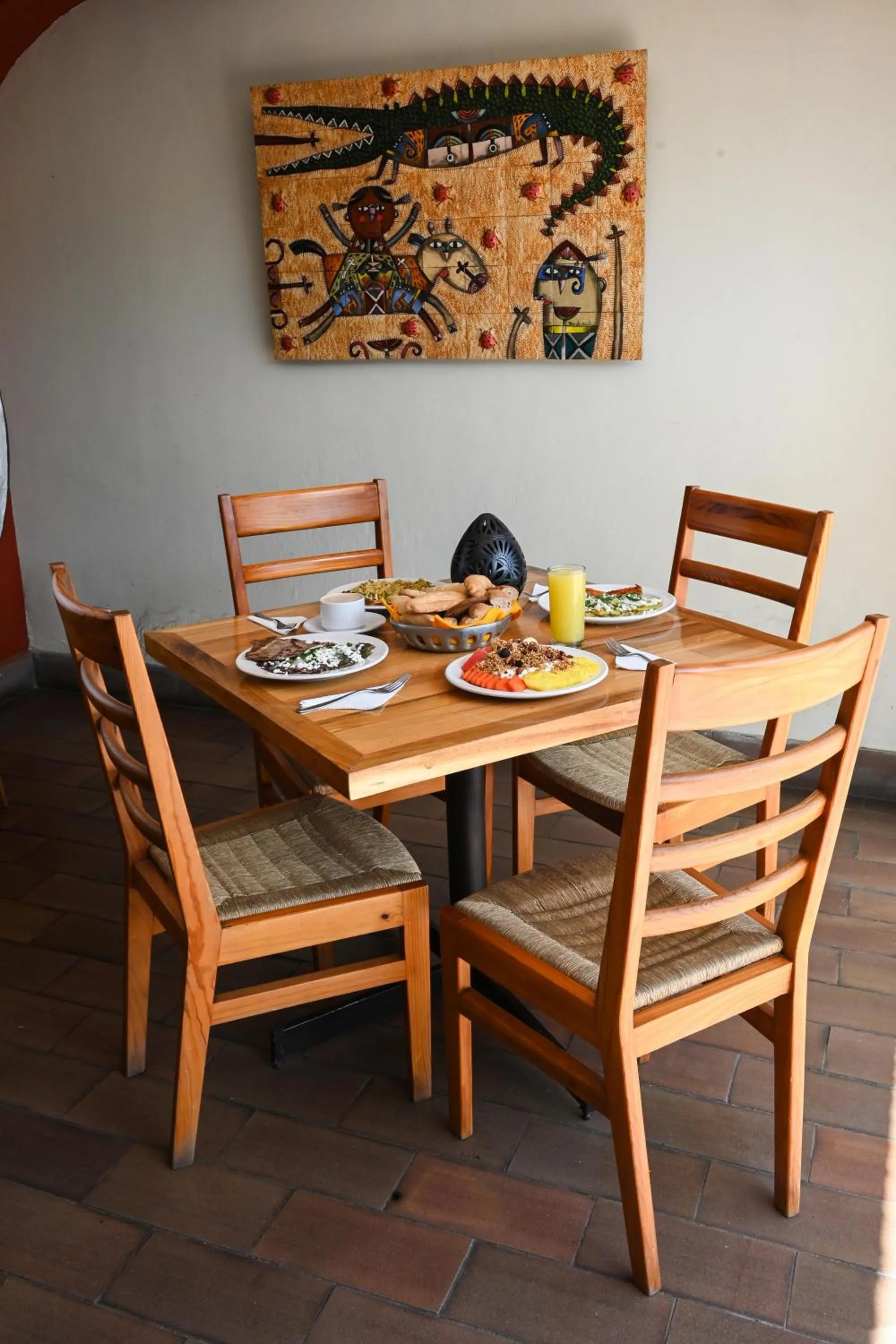 Food and drinks in Hotel Hacienda