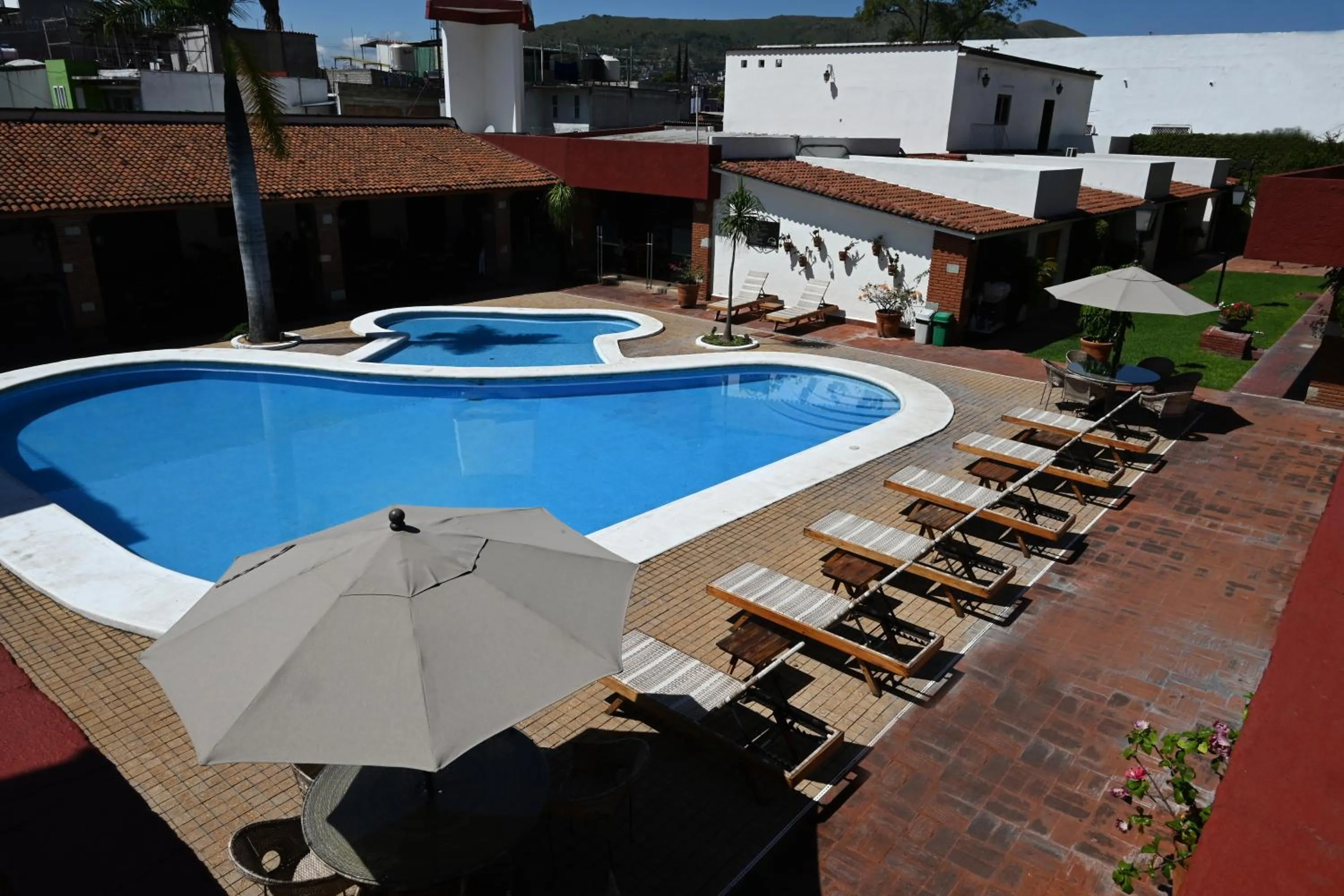 Swimming pool in Hotel Hacienda