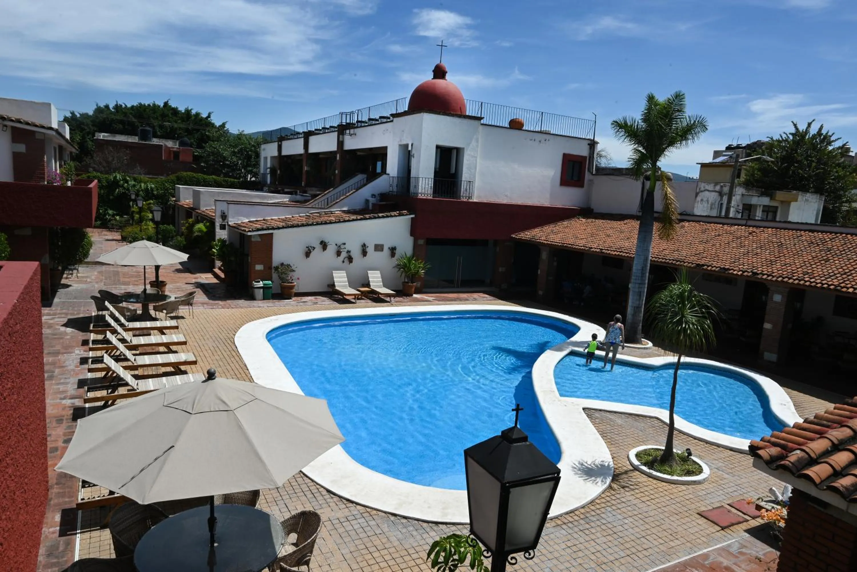 Swimming pool in Hotel Hacienda