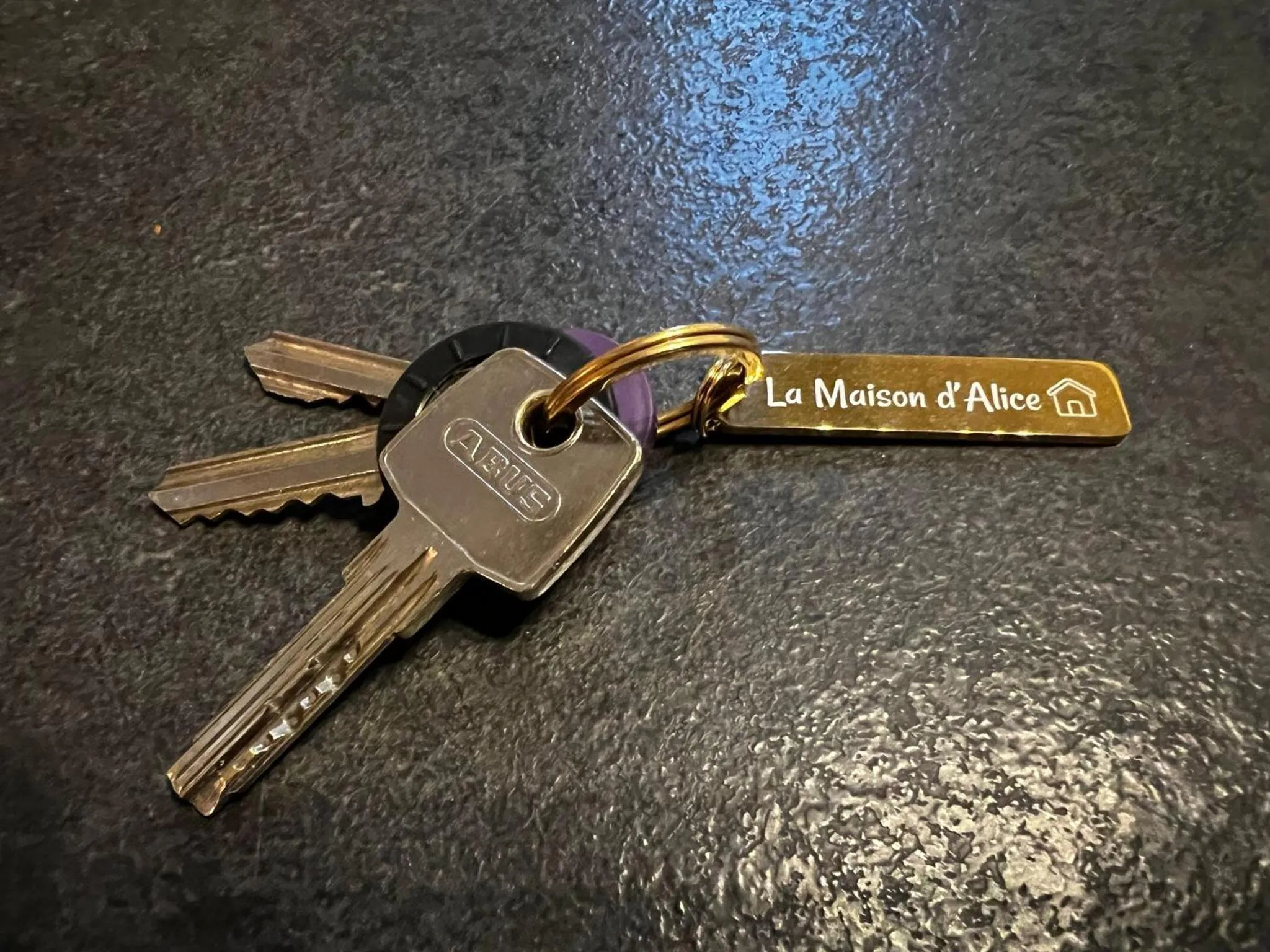 Text overlay in Maison d'Alice - avec SPA