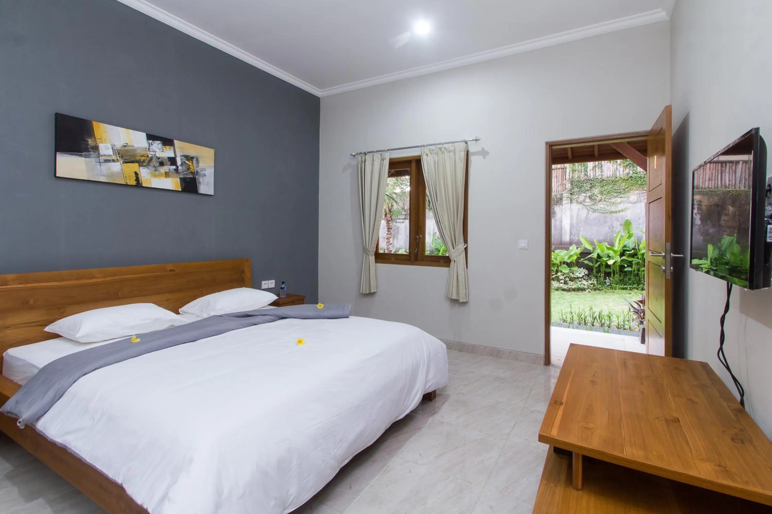 Bed in The Uma Guesthouse