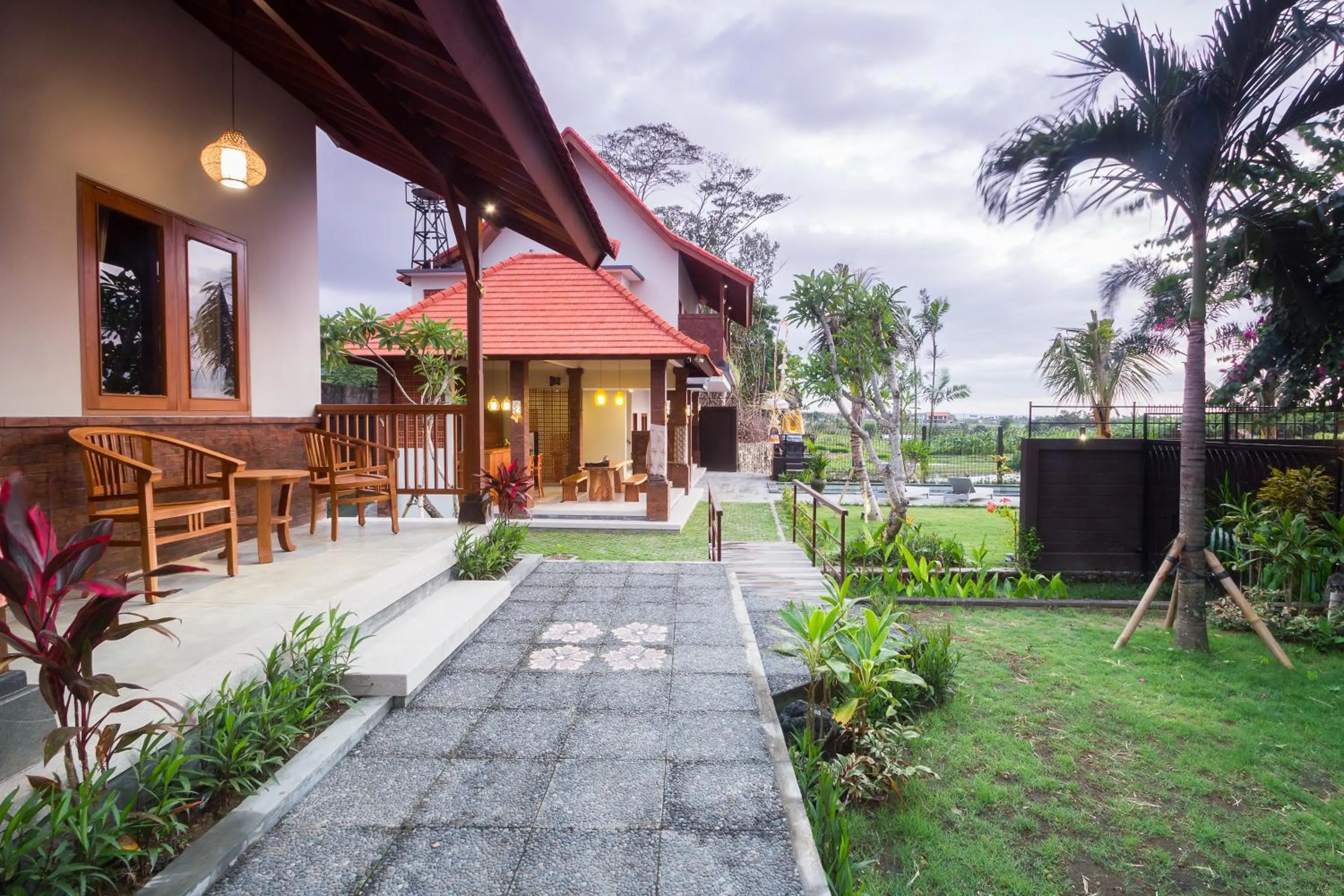 Property building in The Uma Guesthouse