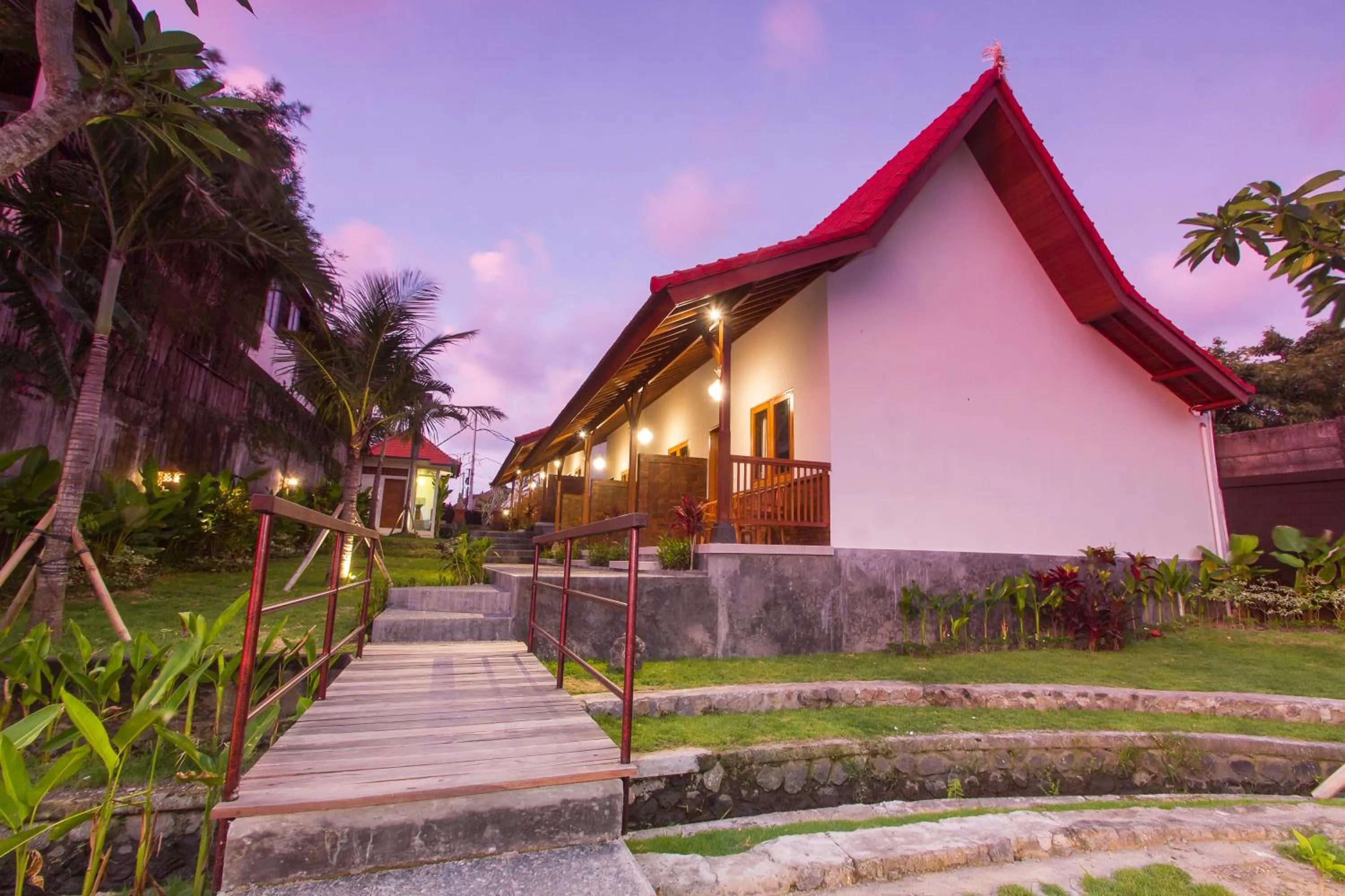 Property building in The Uma Guesthouse