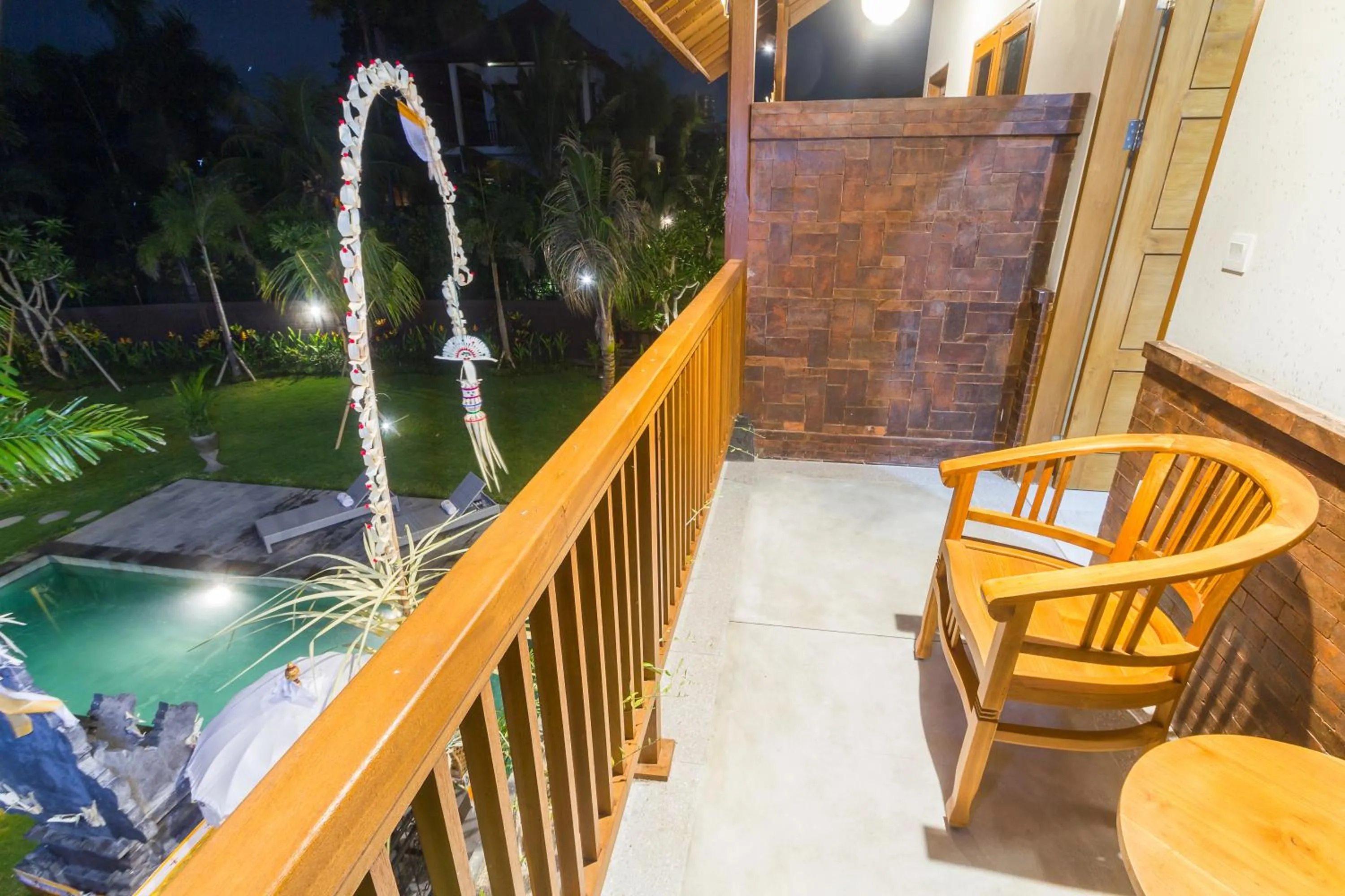 Balcony/Terrace in The Uma Guesthouse