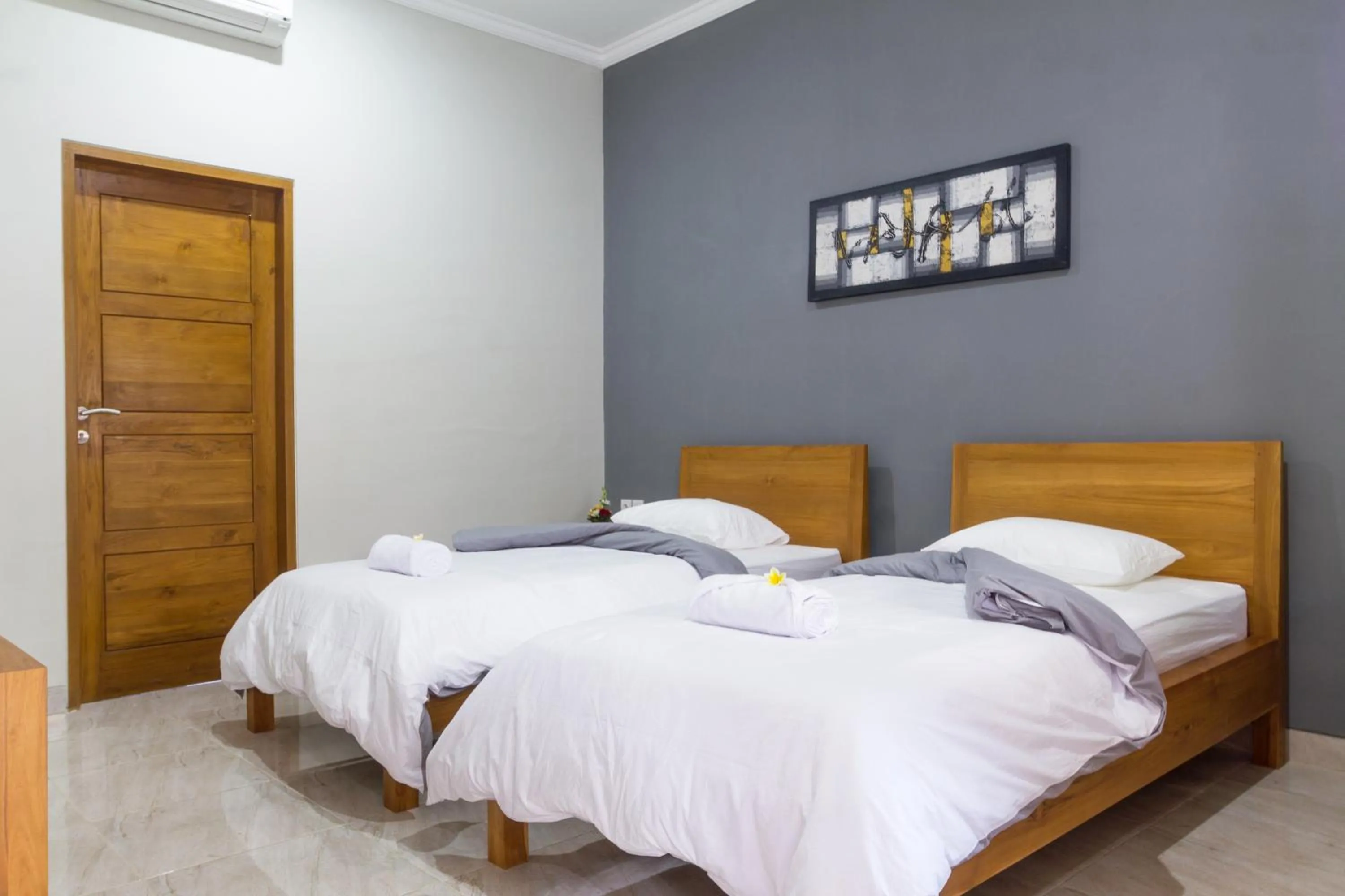 Bed in The Uma Guesthouse