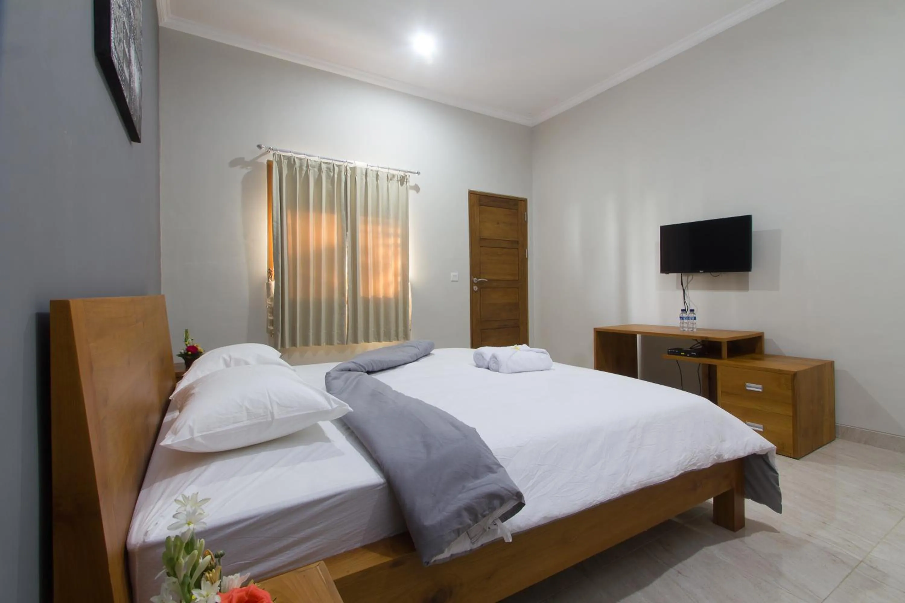 Bed in The Uma Guesthouse