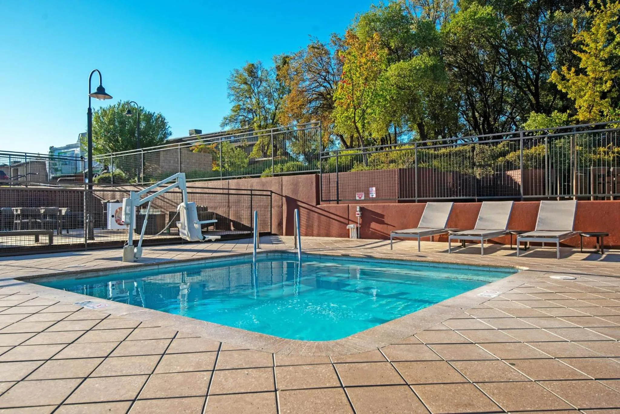 Swimming pool in WorldMark Angels Camp