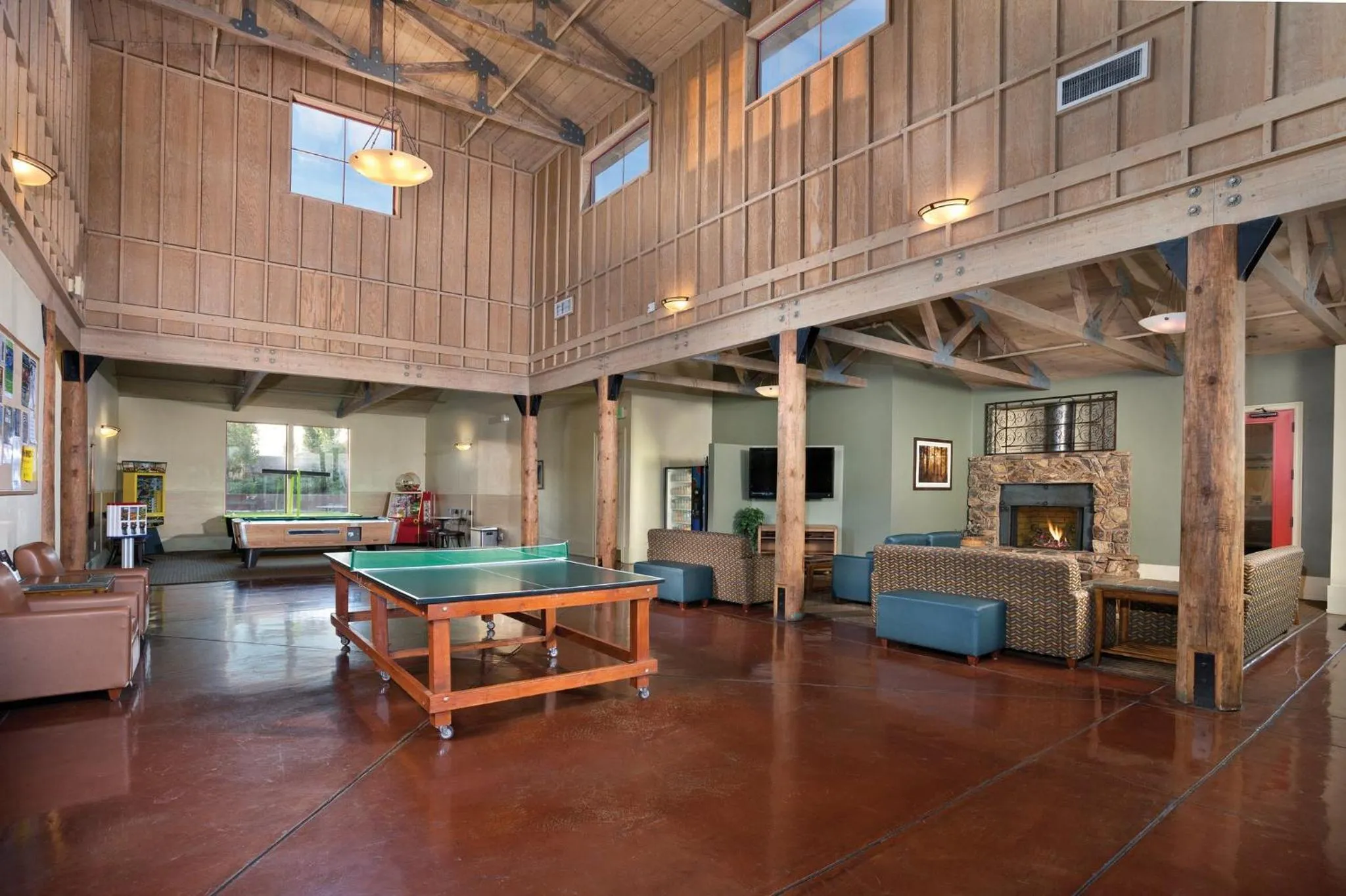 Lobby or reception in WorldMark Angels Camp