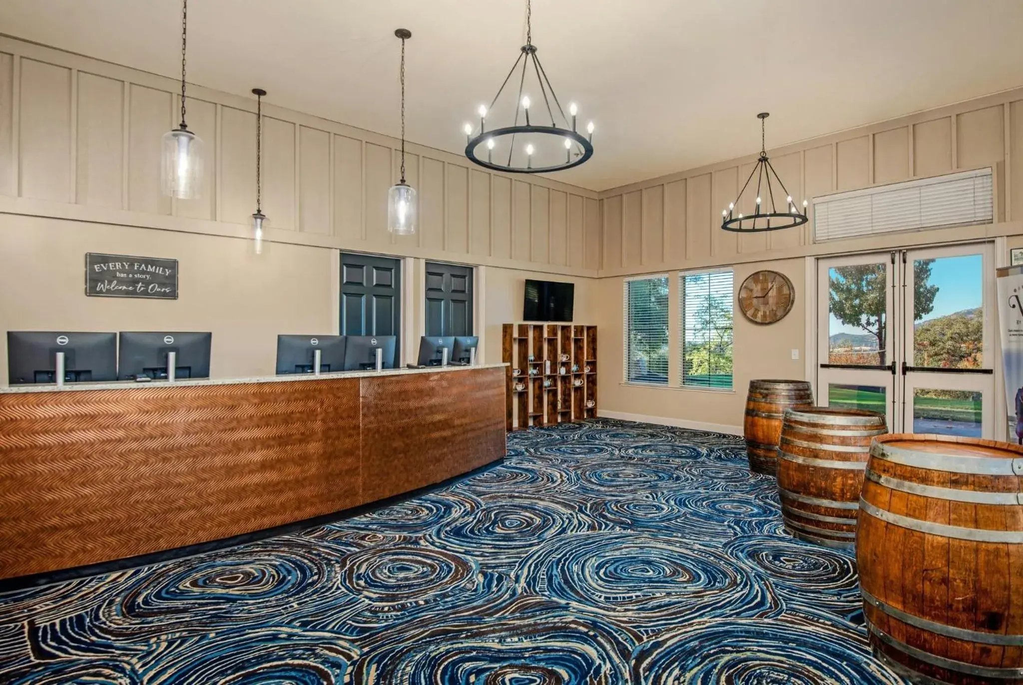 Lobby or reception in WorldMark Angels Camp Lobby or reception in WorldMark Angels Camp