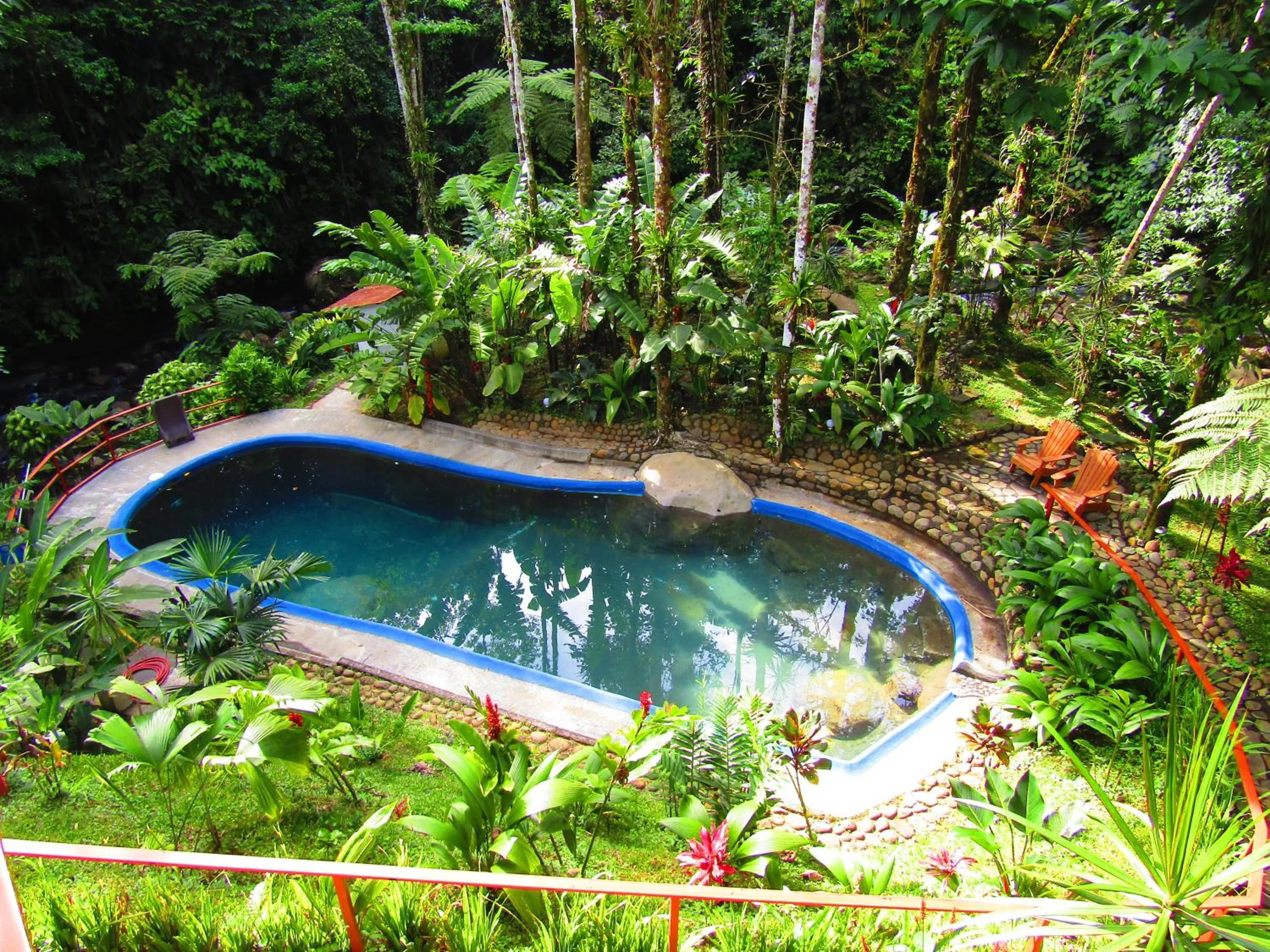 Swimming pool in Agua Inn