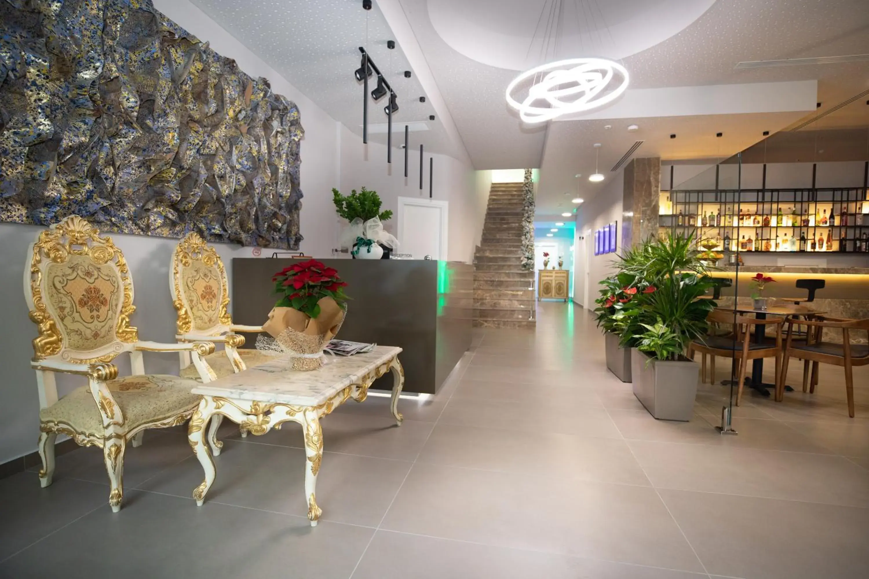 Lobby or reception in Metro Hotel Tirana Lobby or reception in Metro Hotel Tirana