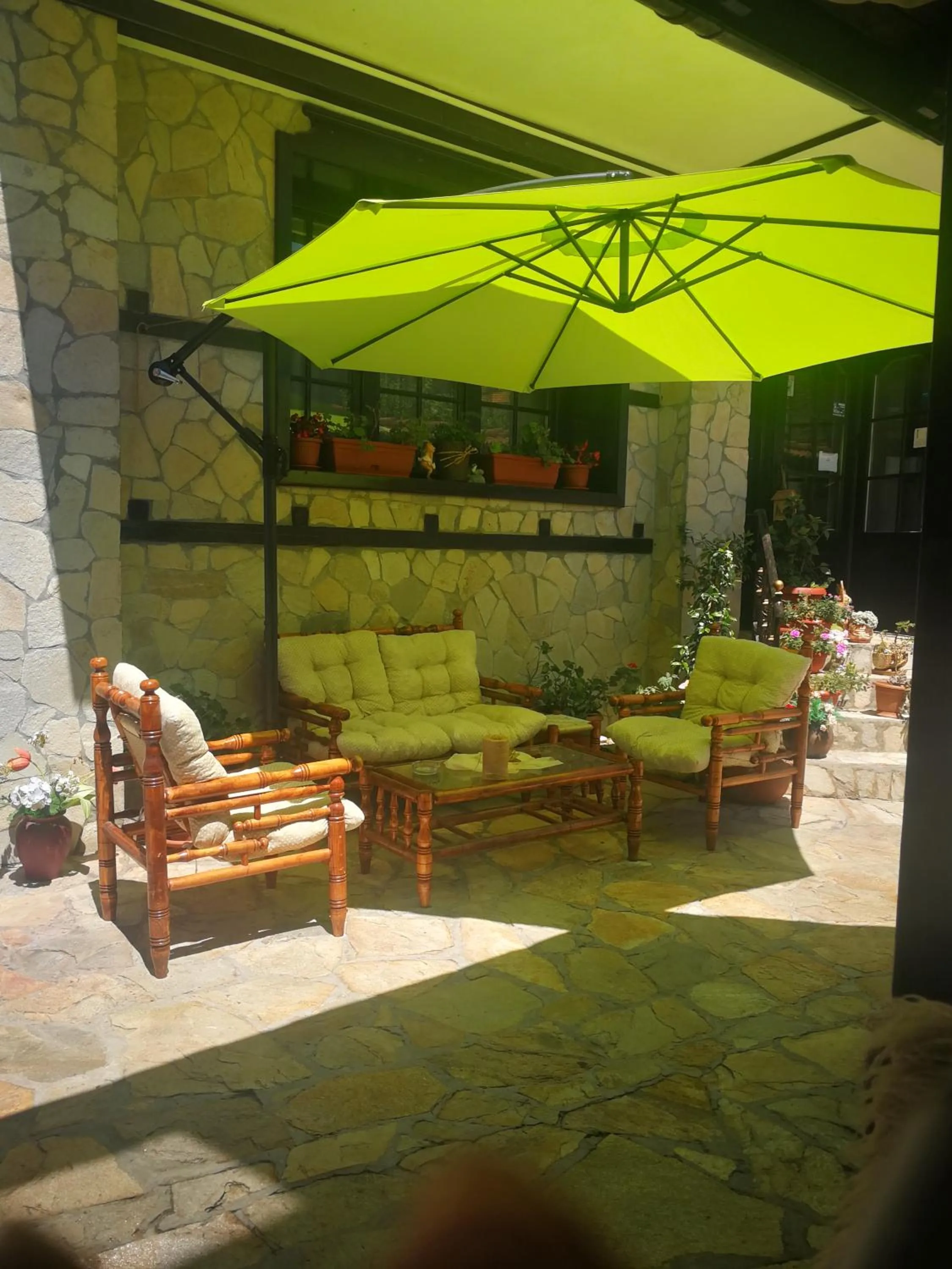 Patio in Hotel St. George Pobedonosets