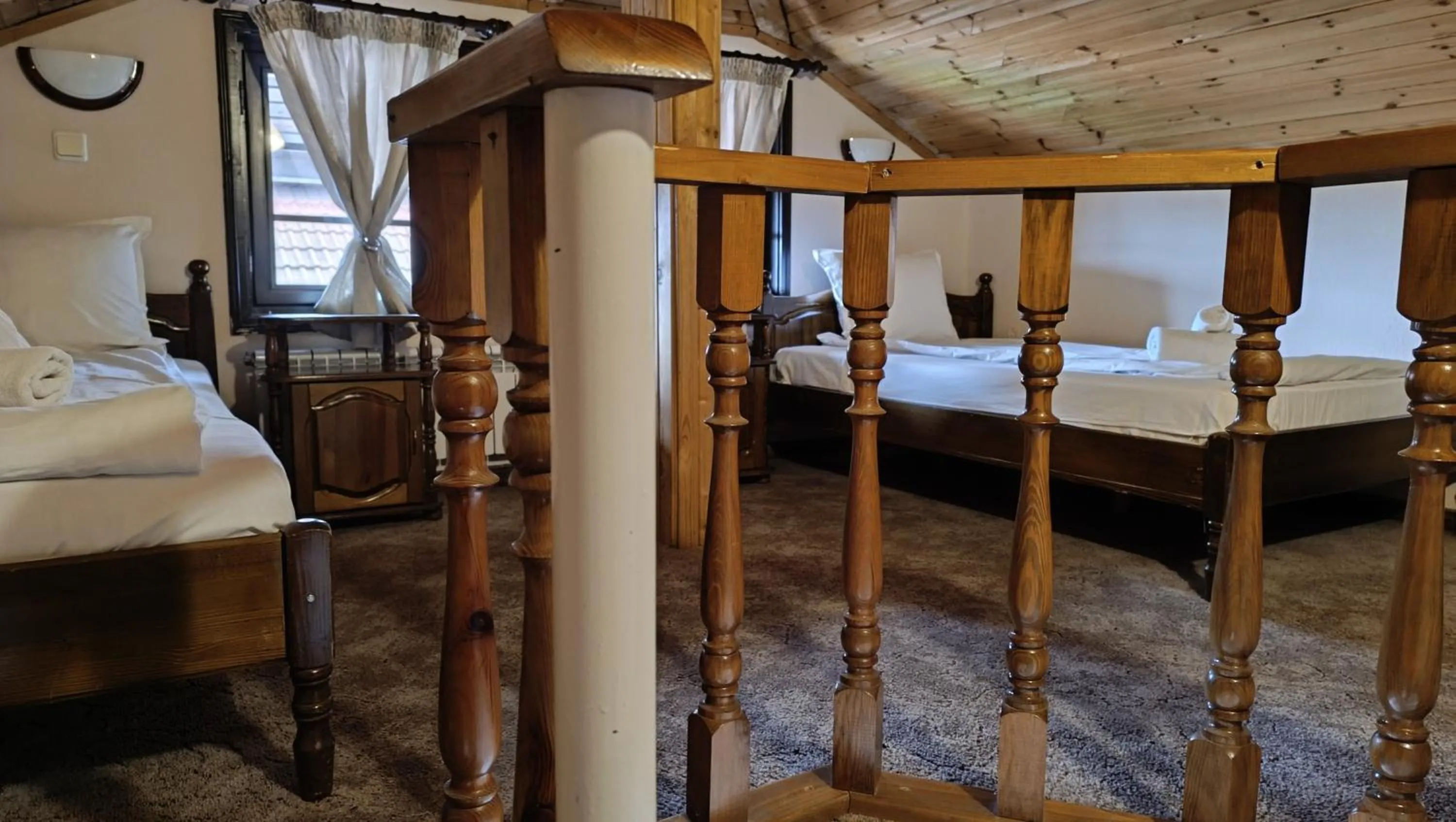 Bed in Hotel St. George Pobedonosets