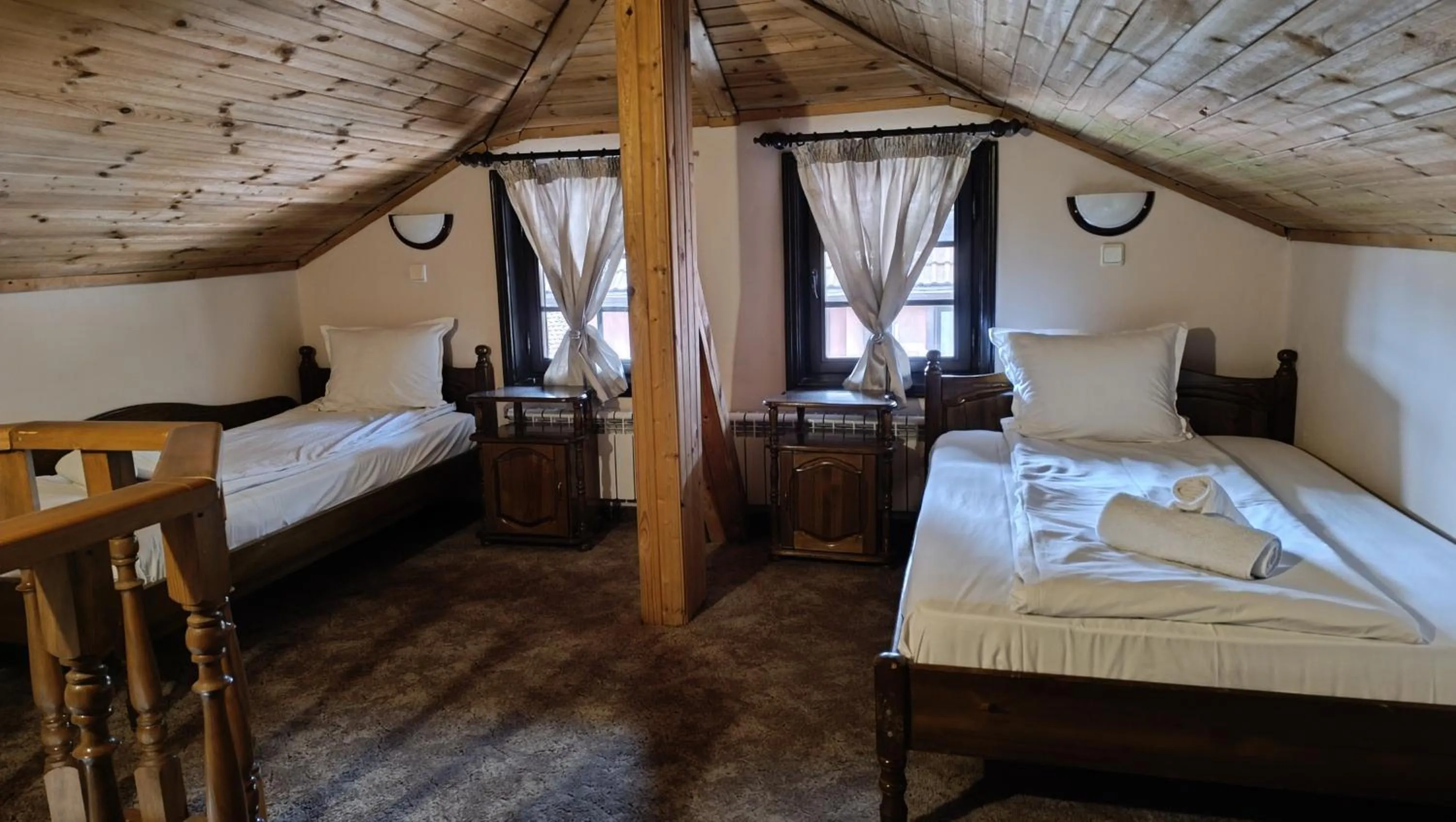 Bed in Hotel St. George Pobedonosets