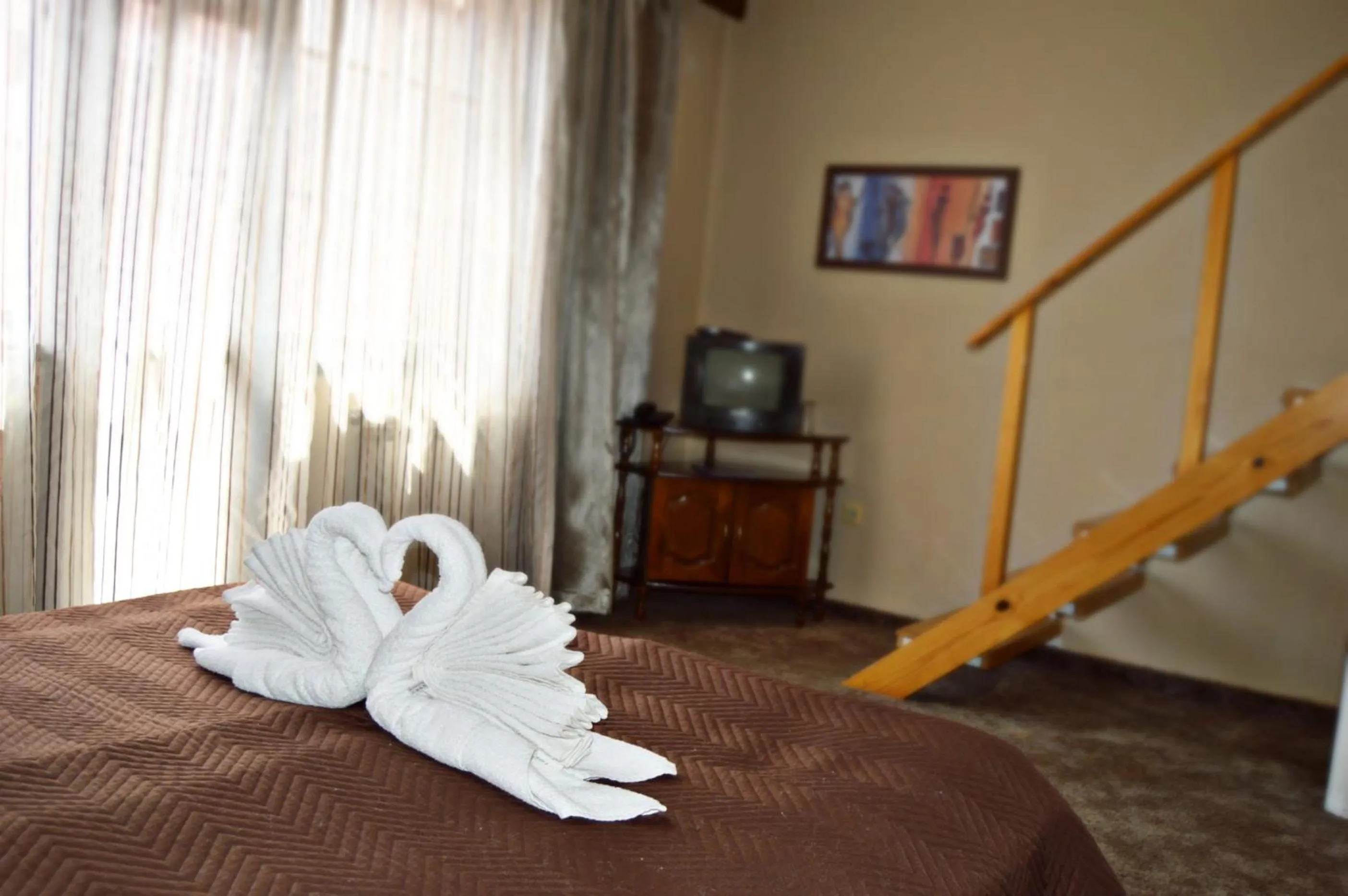 Photo of the whole room, Bed in Hotel St. George Pobedonosets