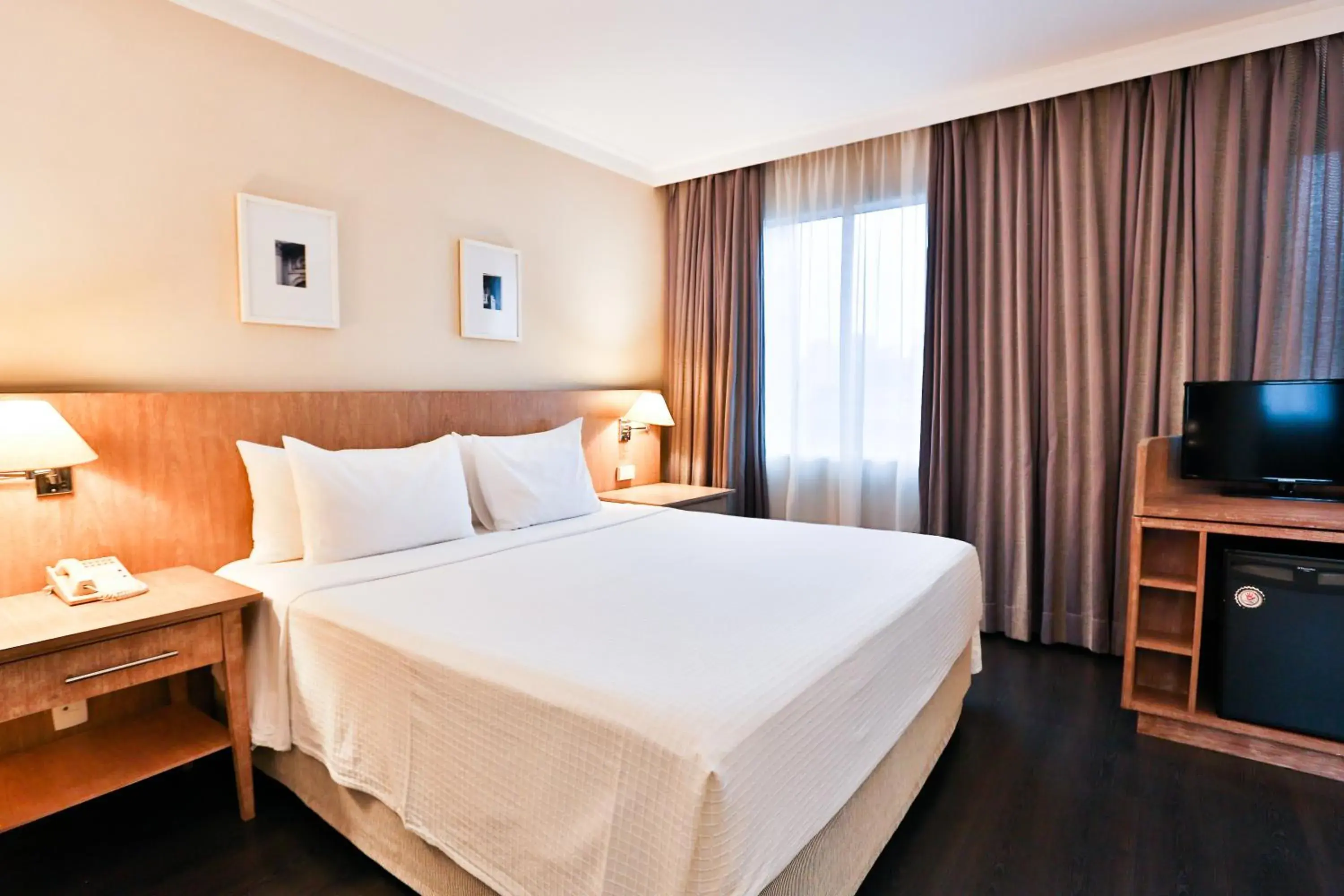 Bed in Park Inn by Radisson Berrini Bed in Park Inn by Radisson Berrini