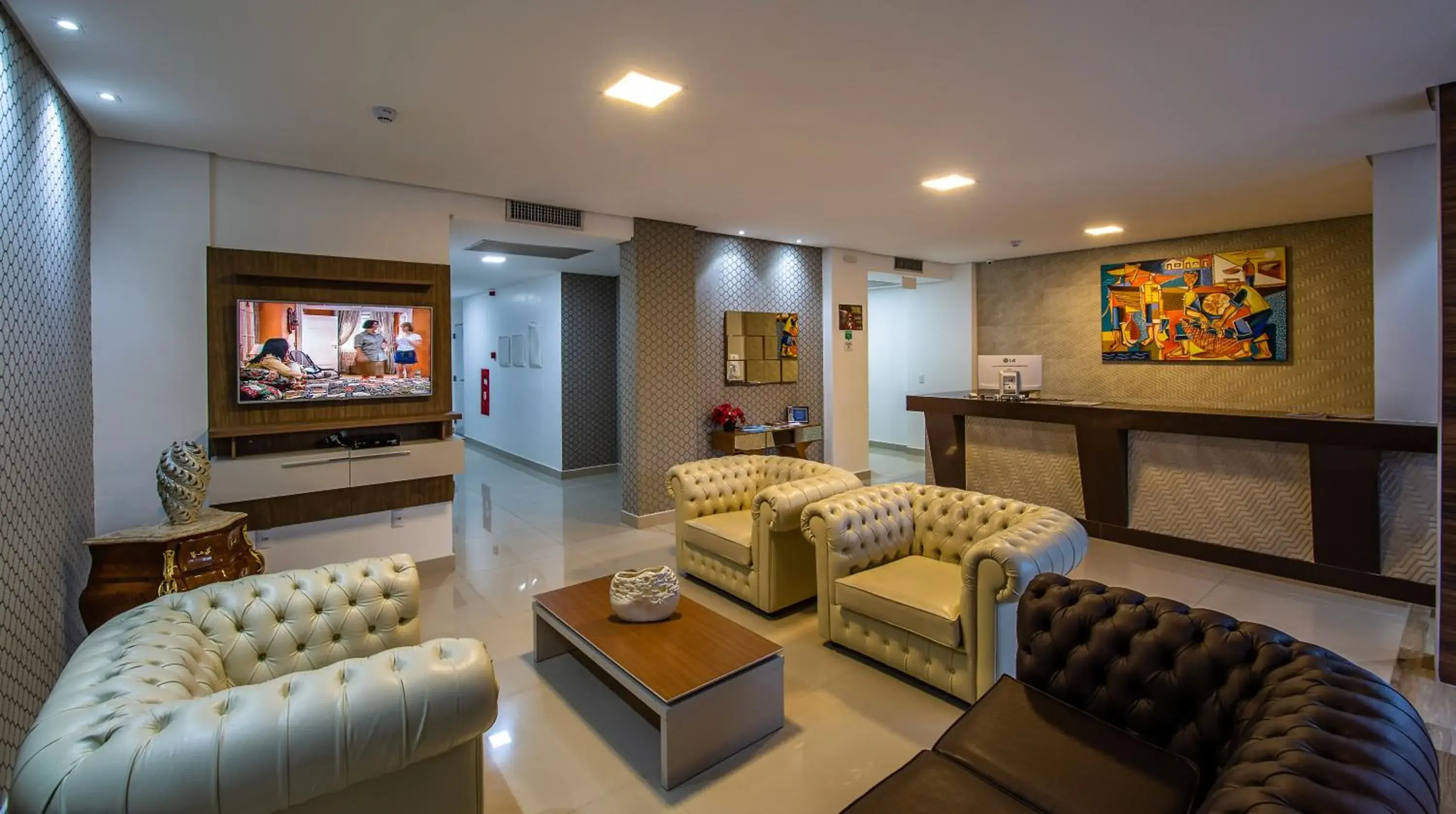 Lobby or reception in Tambau Beach Hotel Lobby or reception in Tambau Beach Hotel