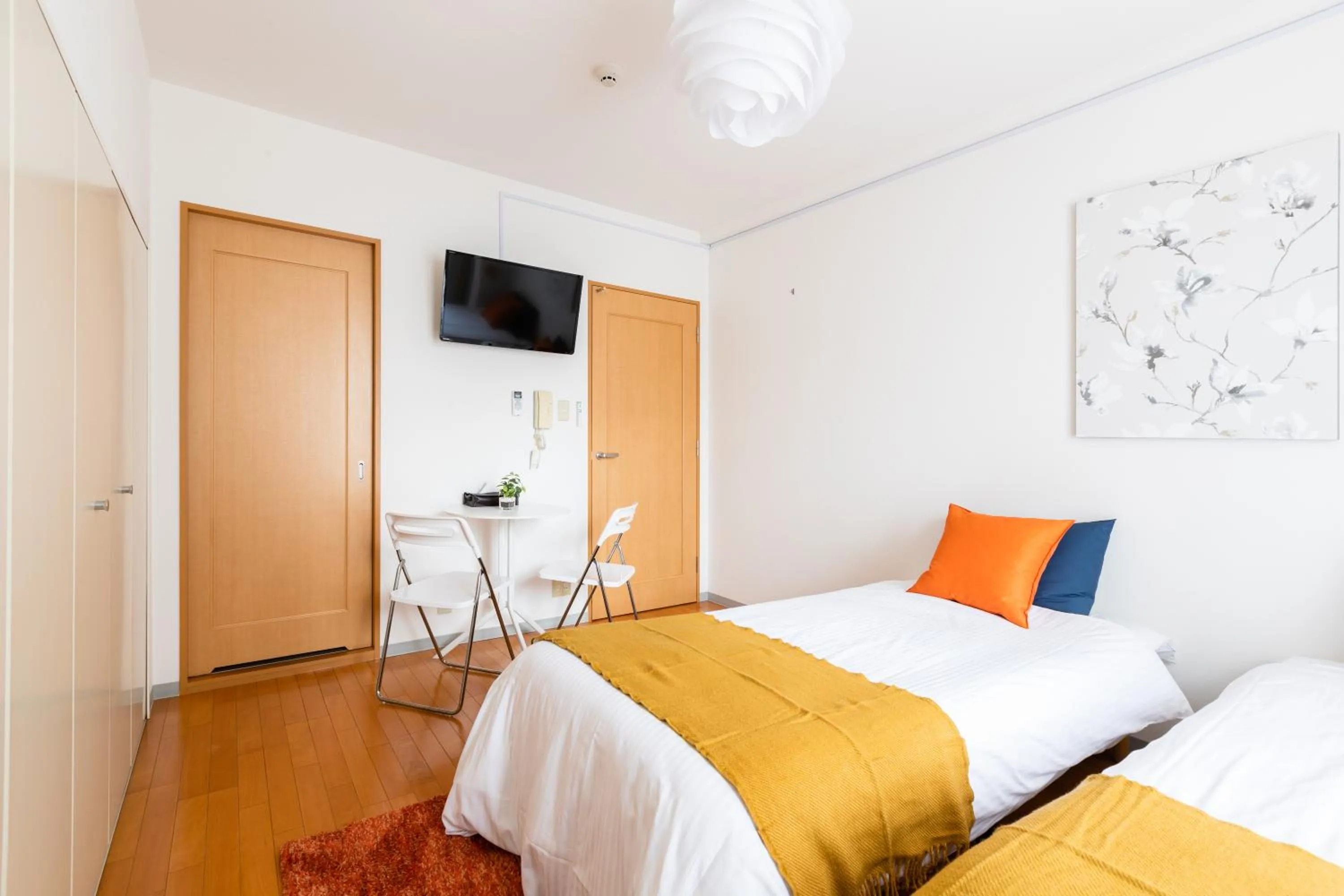 Bed in GuestHouse MIYABI