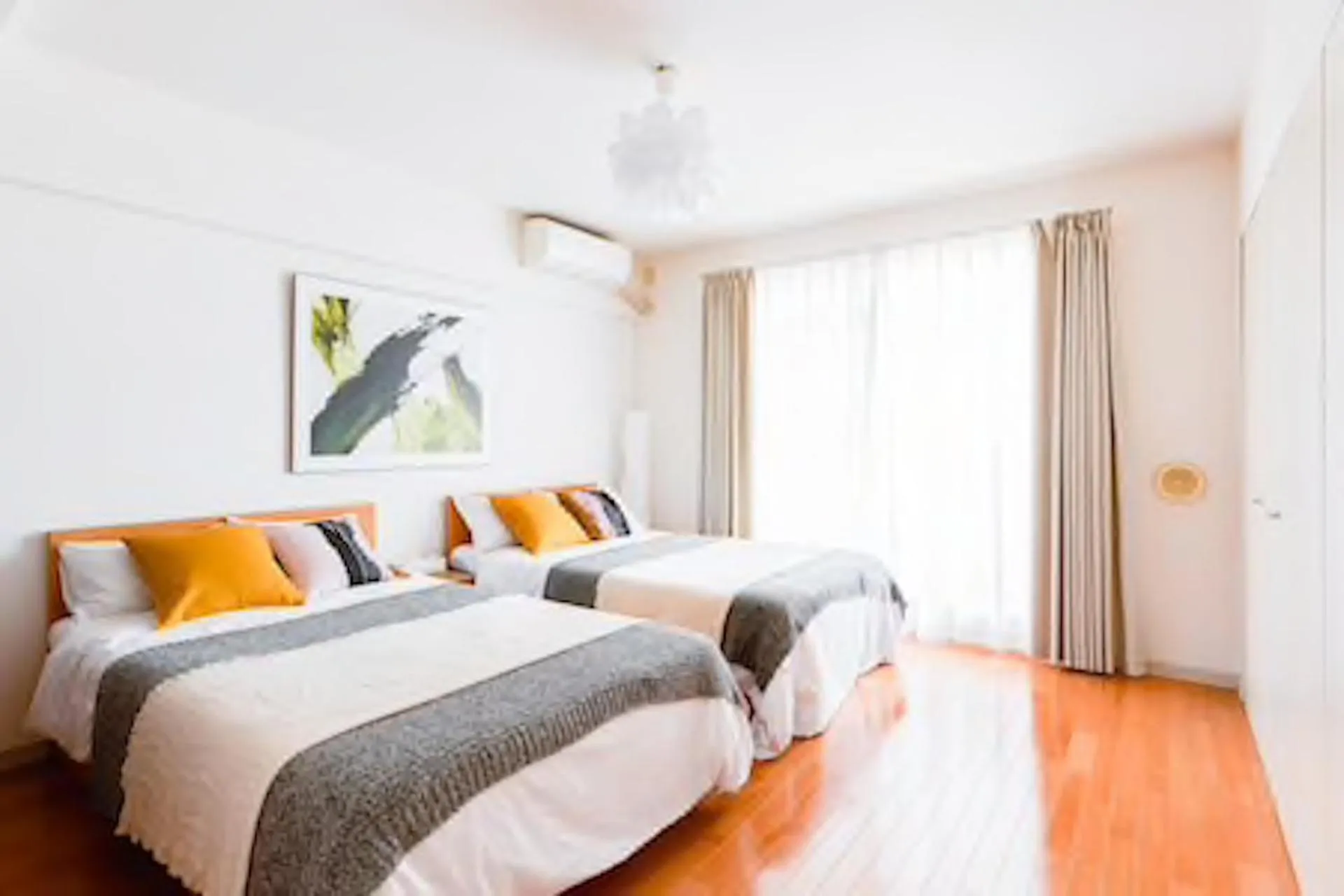 Bed in GuestHouse MIYABI