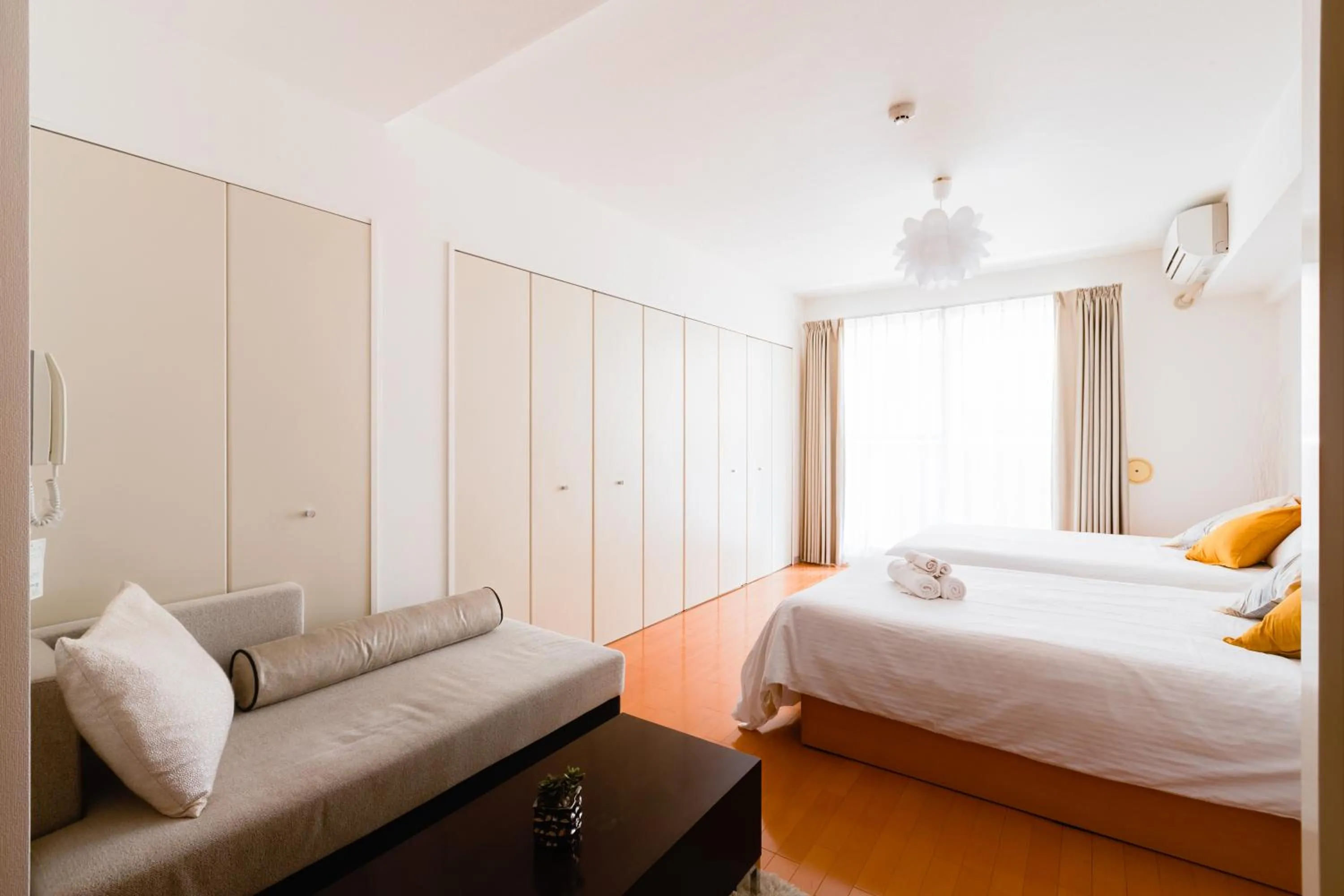 Bed in GuestHouse MIYABI