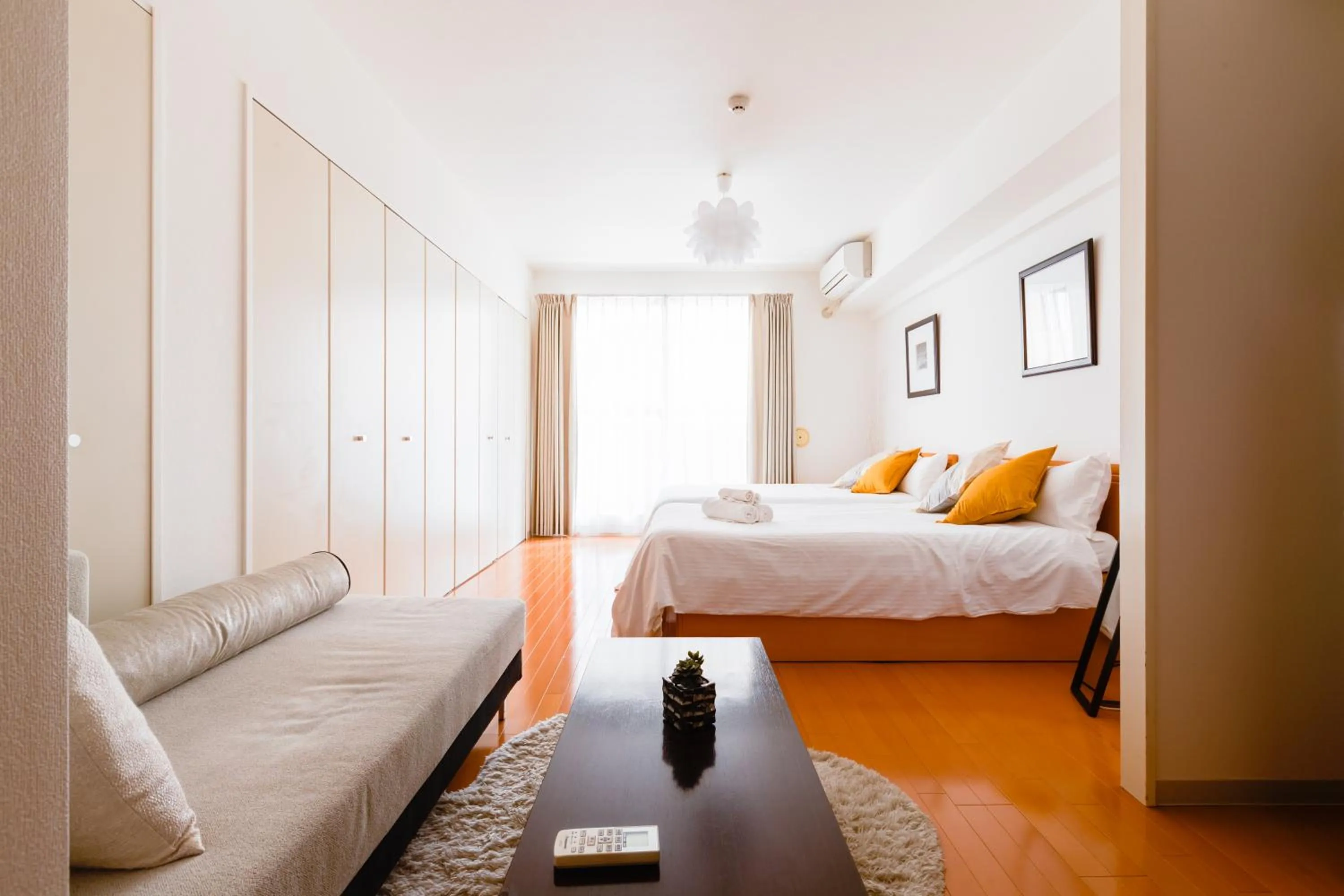 Bed in GuestHouse MIYABI