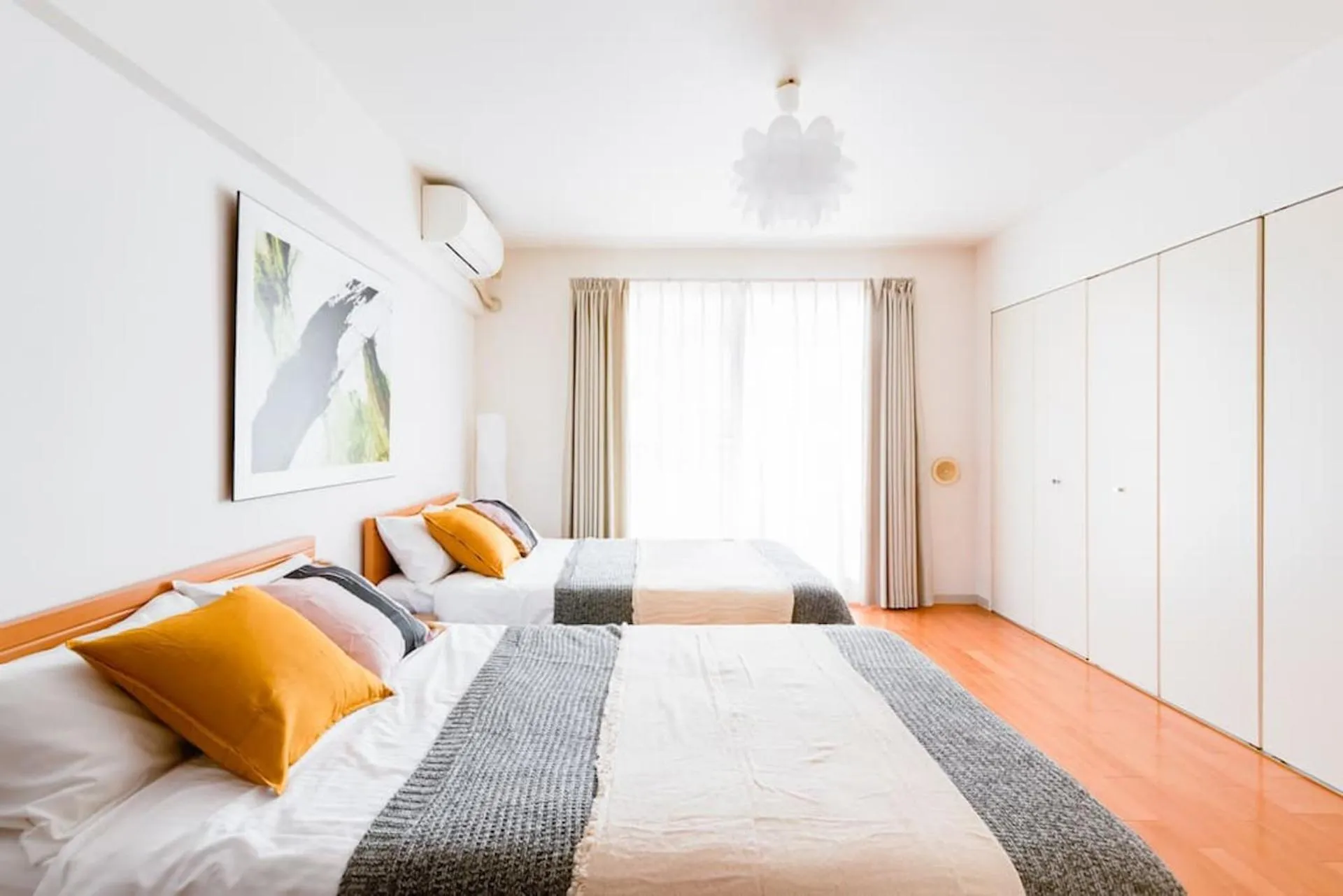 Bed in GuestHouse MIYABI