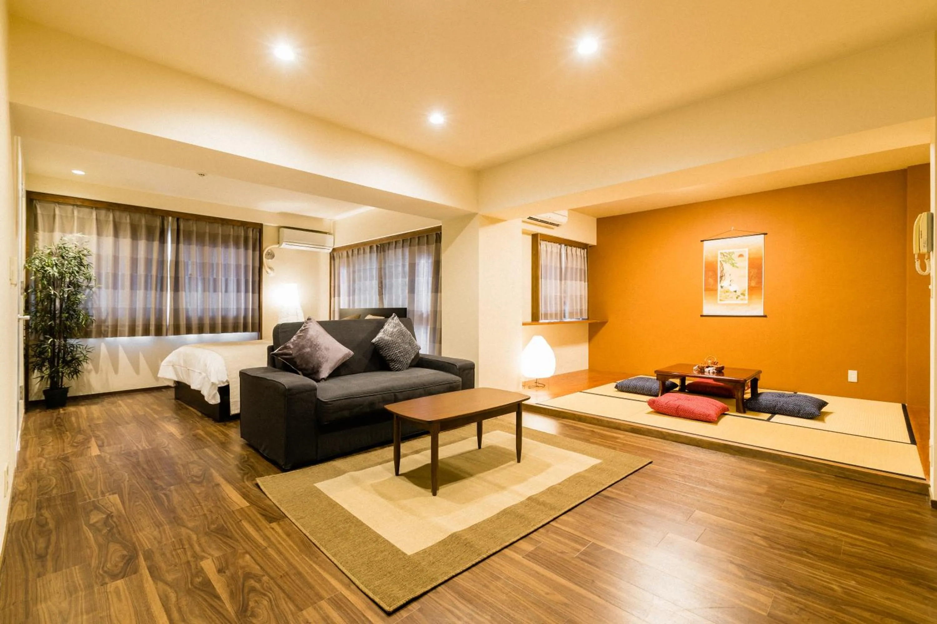 Bed in GuestHouse MIYABI