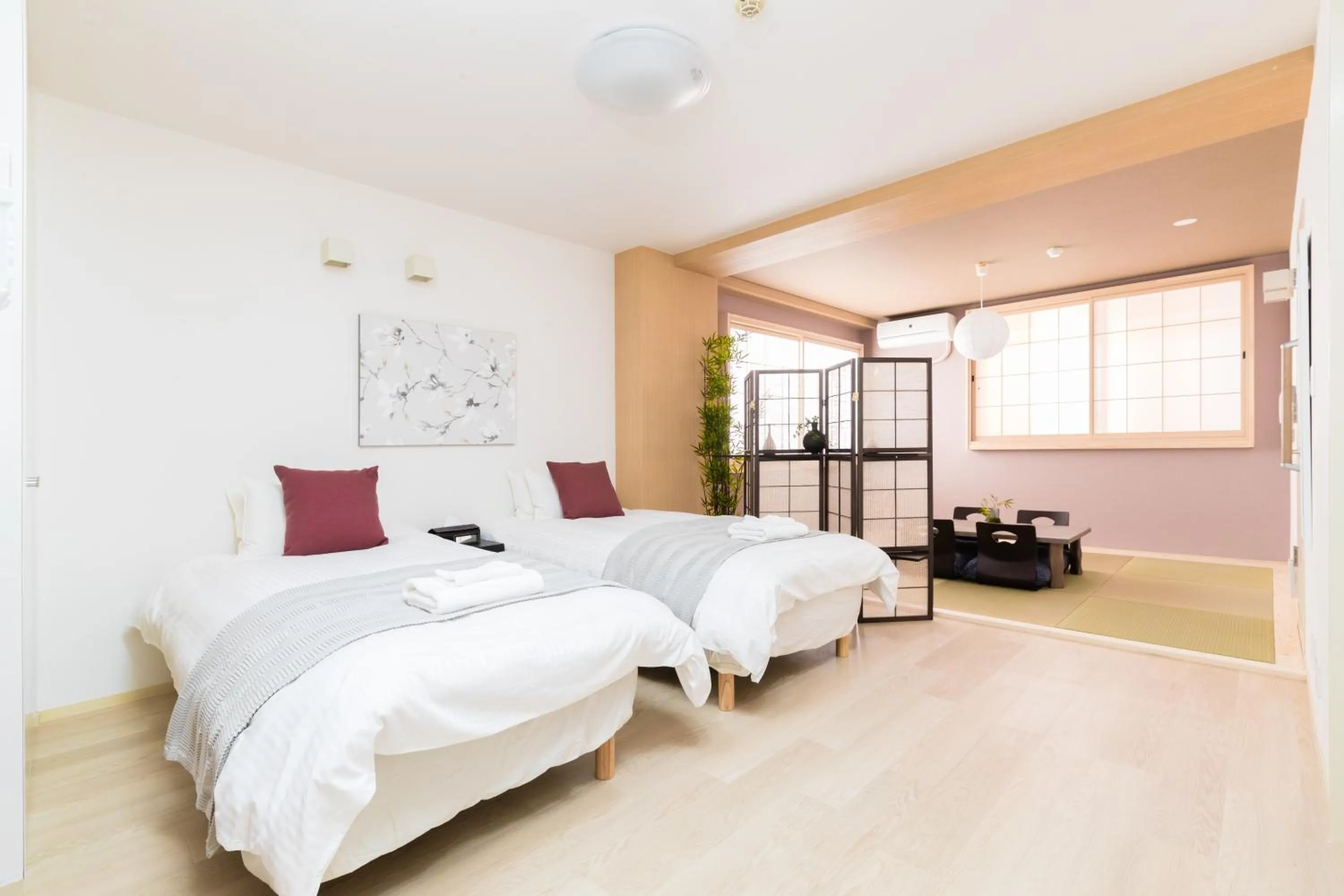 Photo of the whole room, Bed in GuestHouse MIYABI