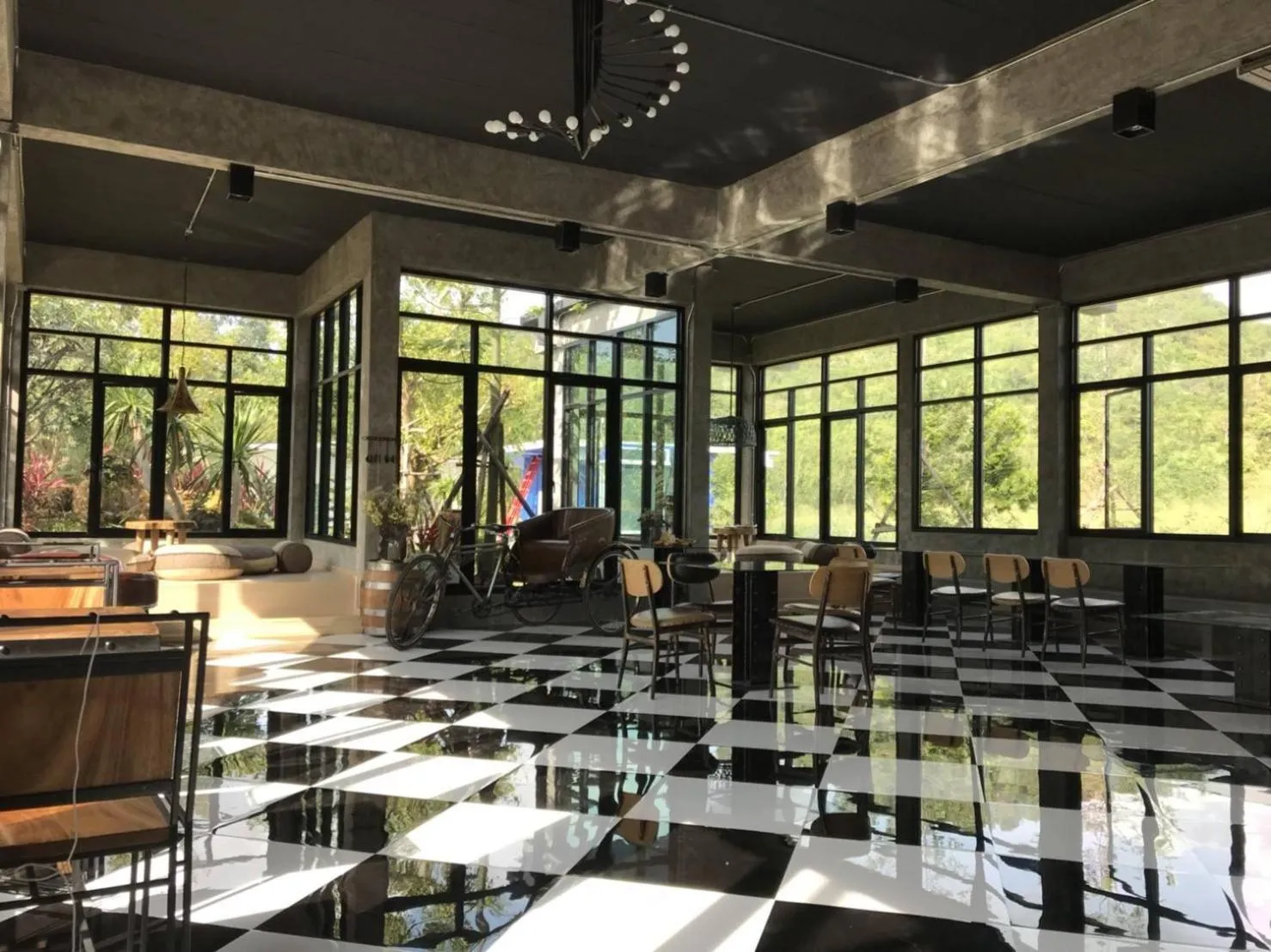 Restaurant/places to eat in The Forest for rest resort Khao Yai