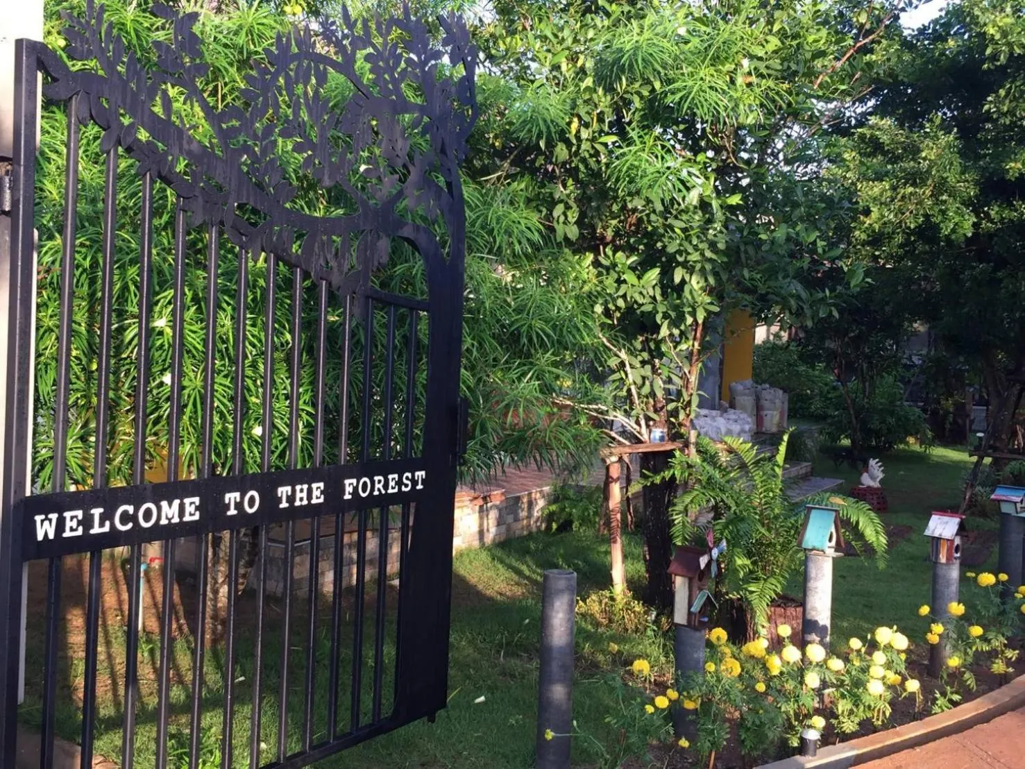 Facade/entrance in The Forest for rest resort Khao Yai