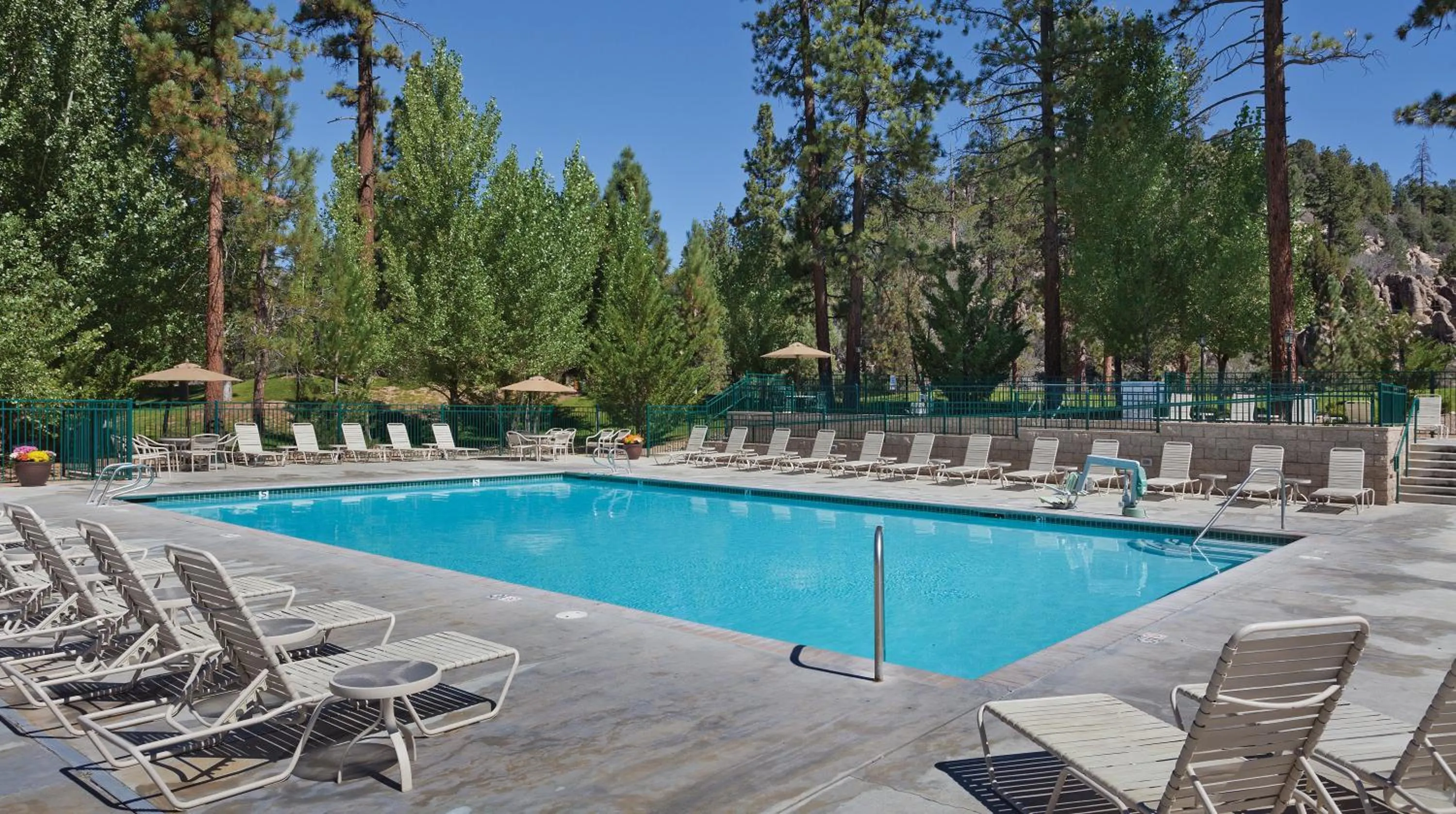 Swimming pool in WorldMark Big Bear Lake