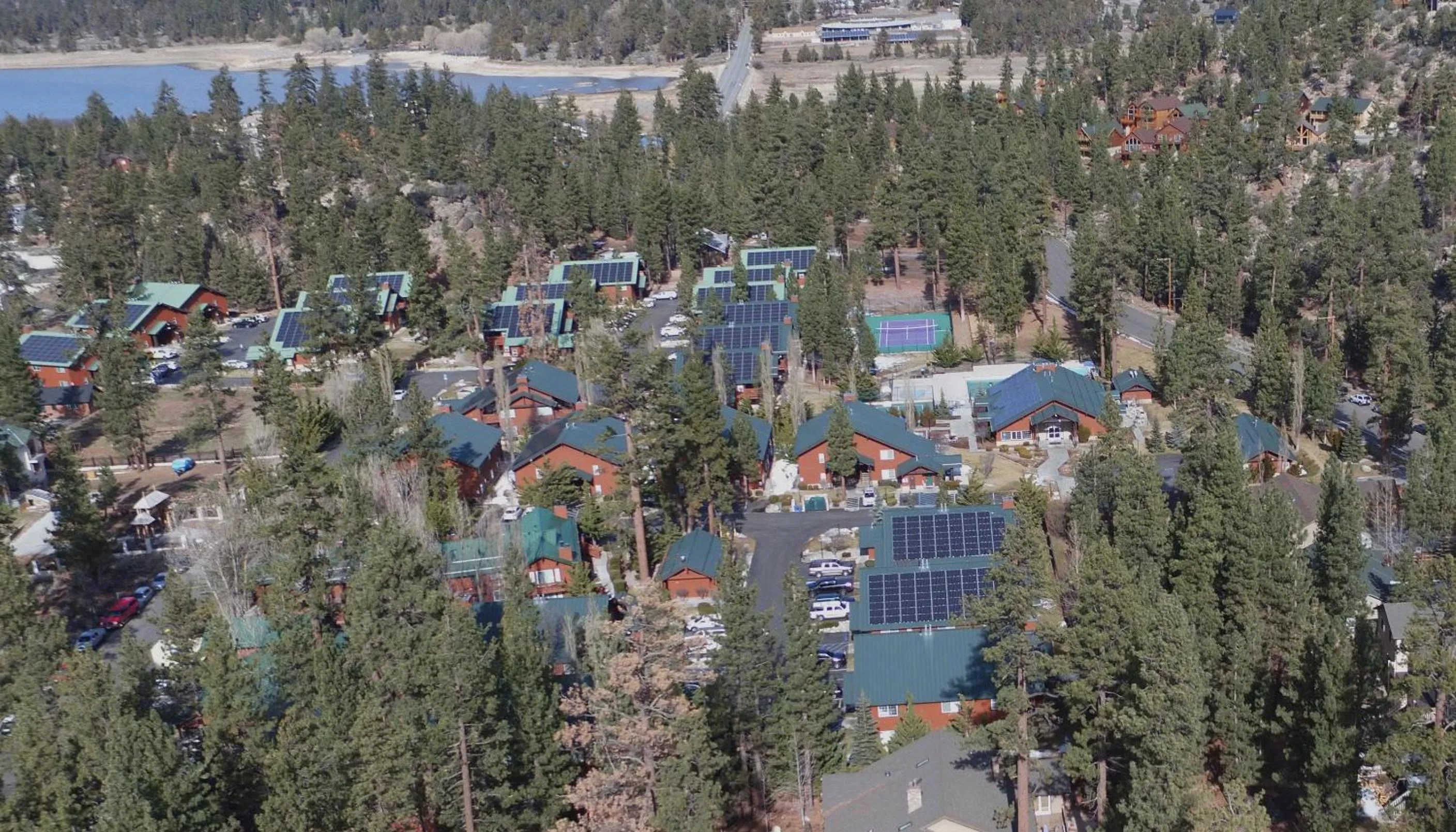 Bird's eye view in WorldMark Big Bear Lake