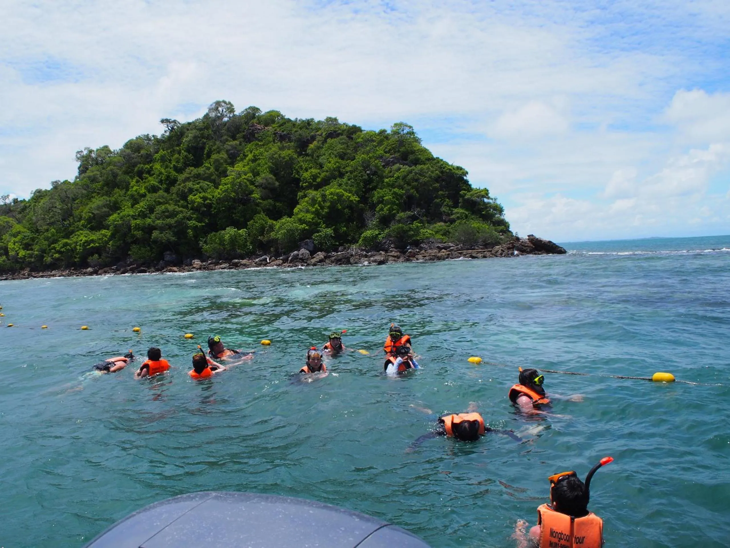 Fishing in Samed Runa Village