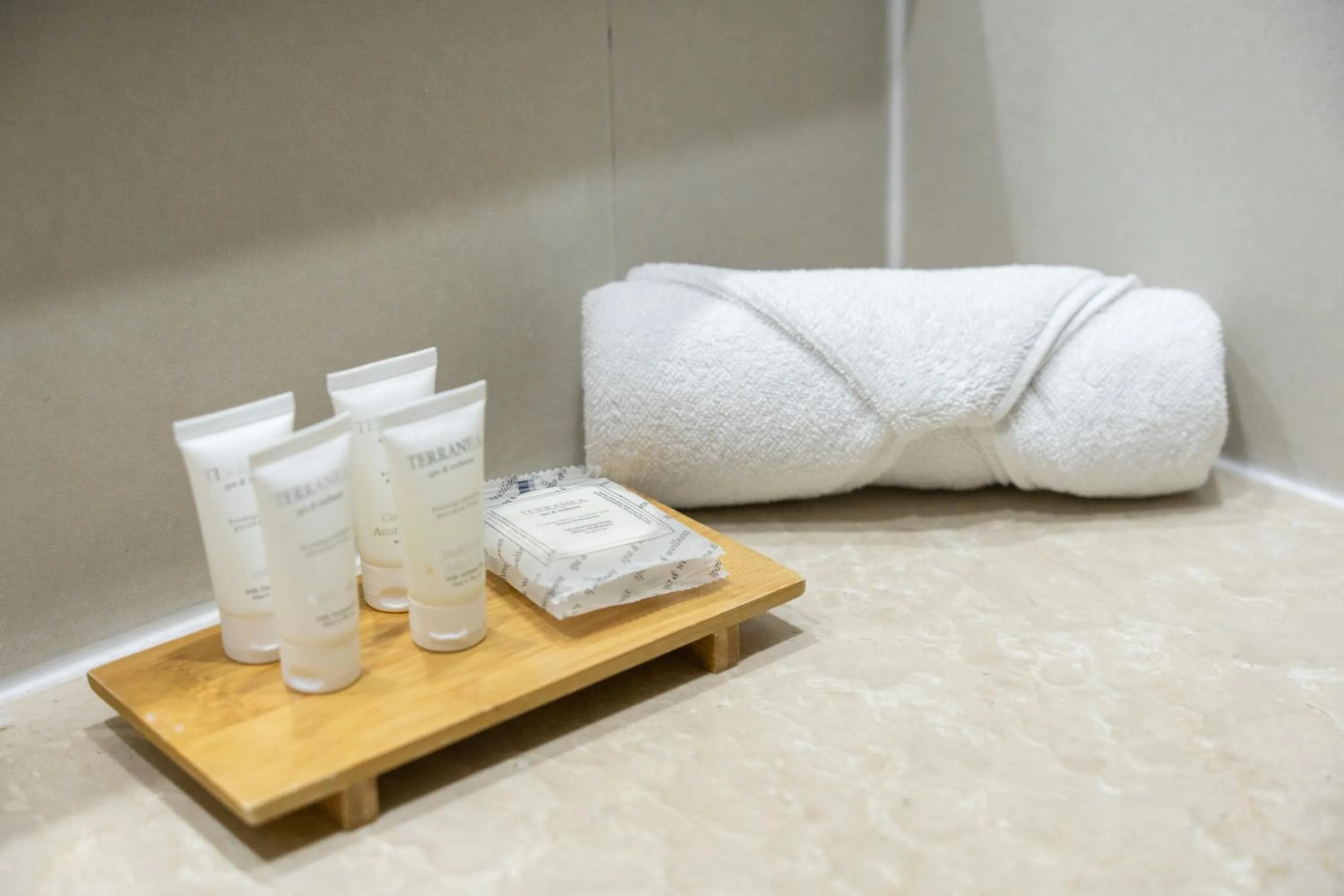 Bathroom in Studio 56 Apart Hotel by Terrado Iquique