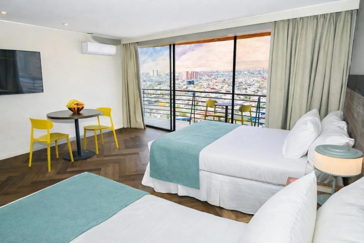 Bed in Studio 56 Apart Hotel by Terrado Iquique