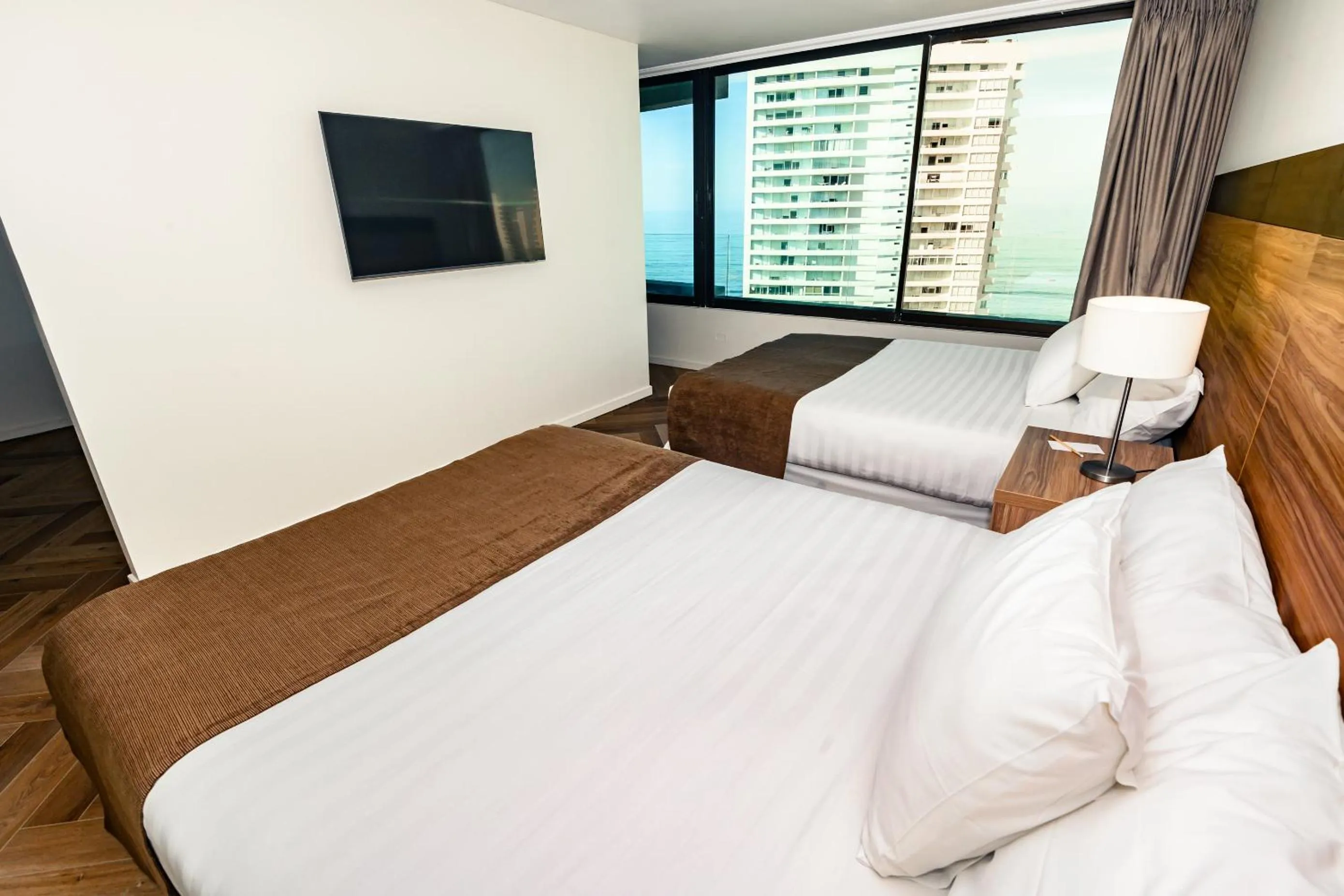 Bed in Studio 56 Apart Hotel by Terrado Iquique