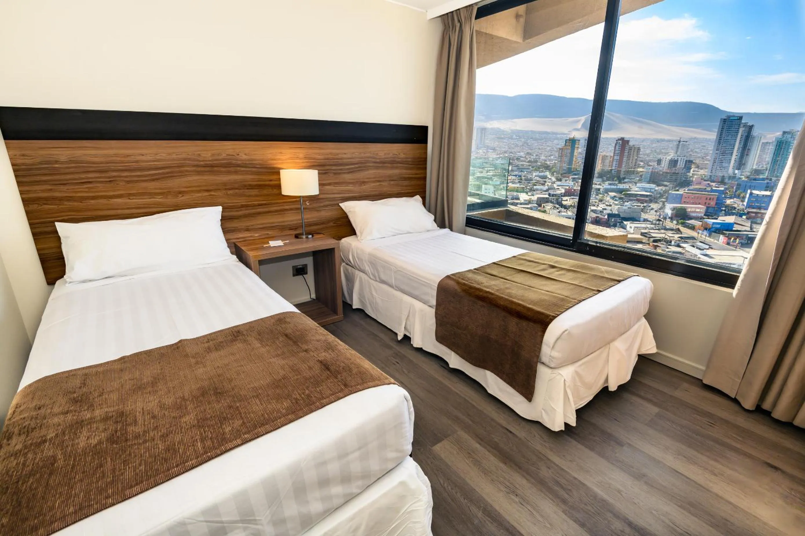 Bed in Studio 56 Apart Hotel by Terrado Iquique