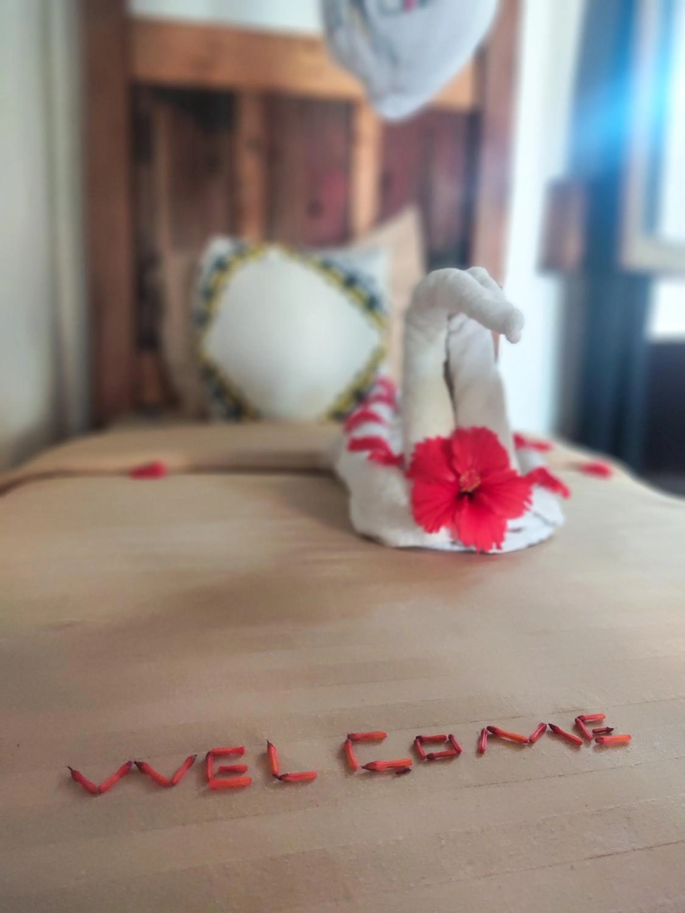 Bed in Paradise Beach Resort & Spa