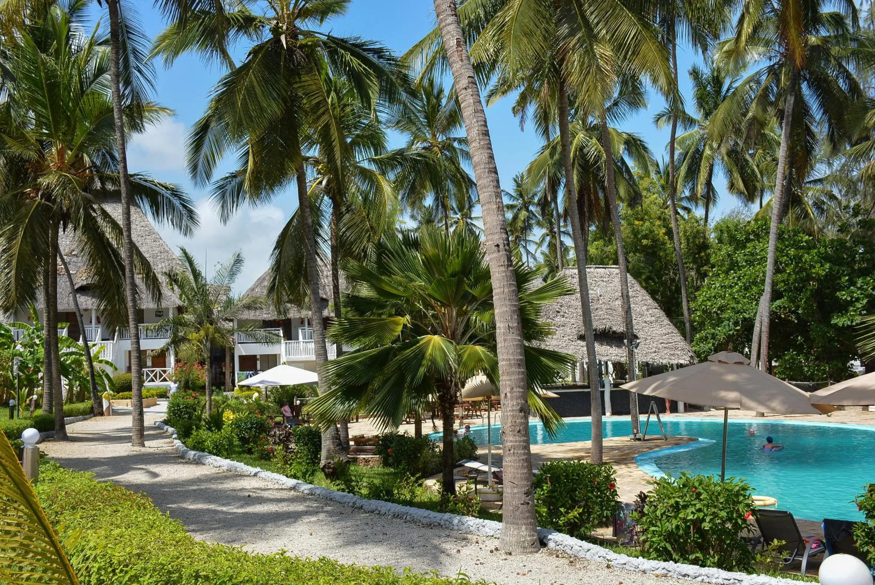 Pool view in Paradise Beach Resort & Spa Pool view in Paradise Beach Resort & Spa