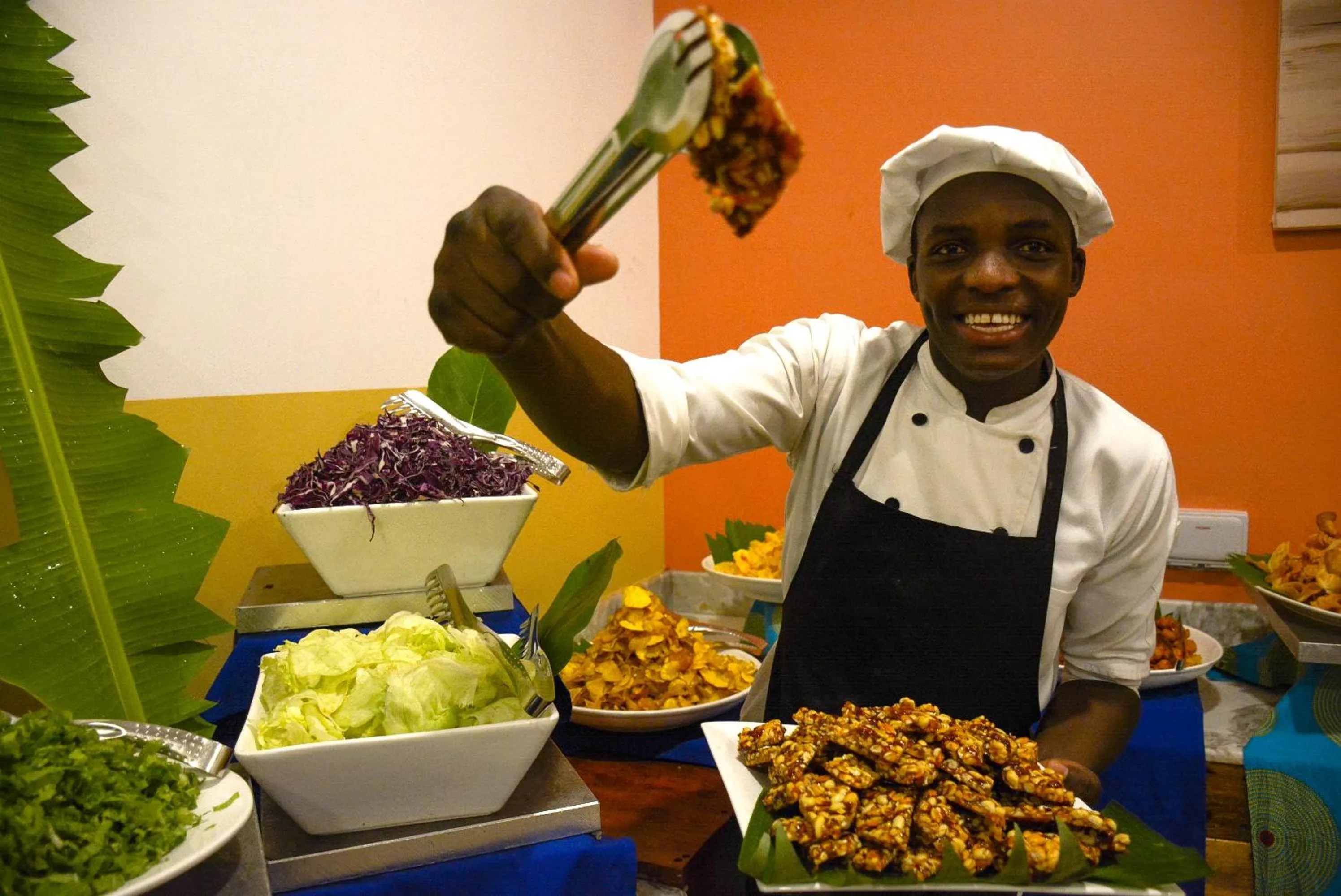 Food in Paradise Beach Resort & Spa