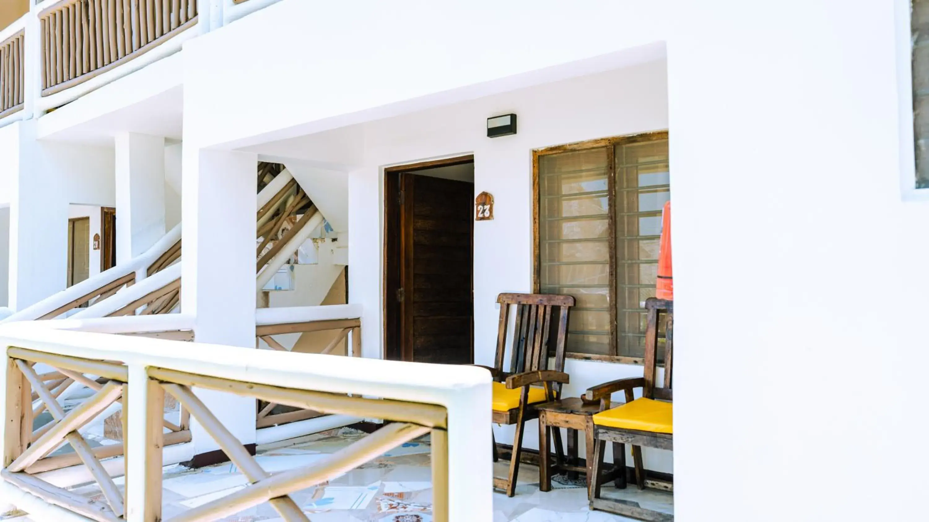 Balcony/Terrace in Paradise Beach Resort & Spa Balcony/Terrace in Paradise Beach Resort & Spa