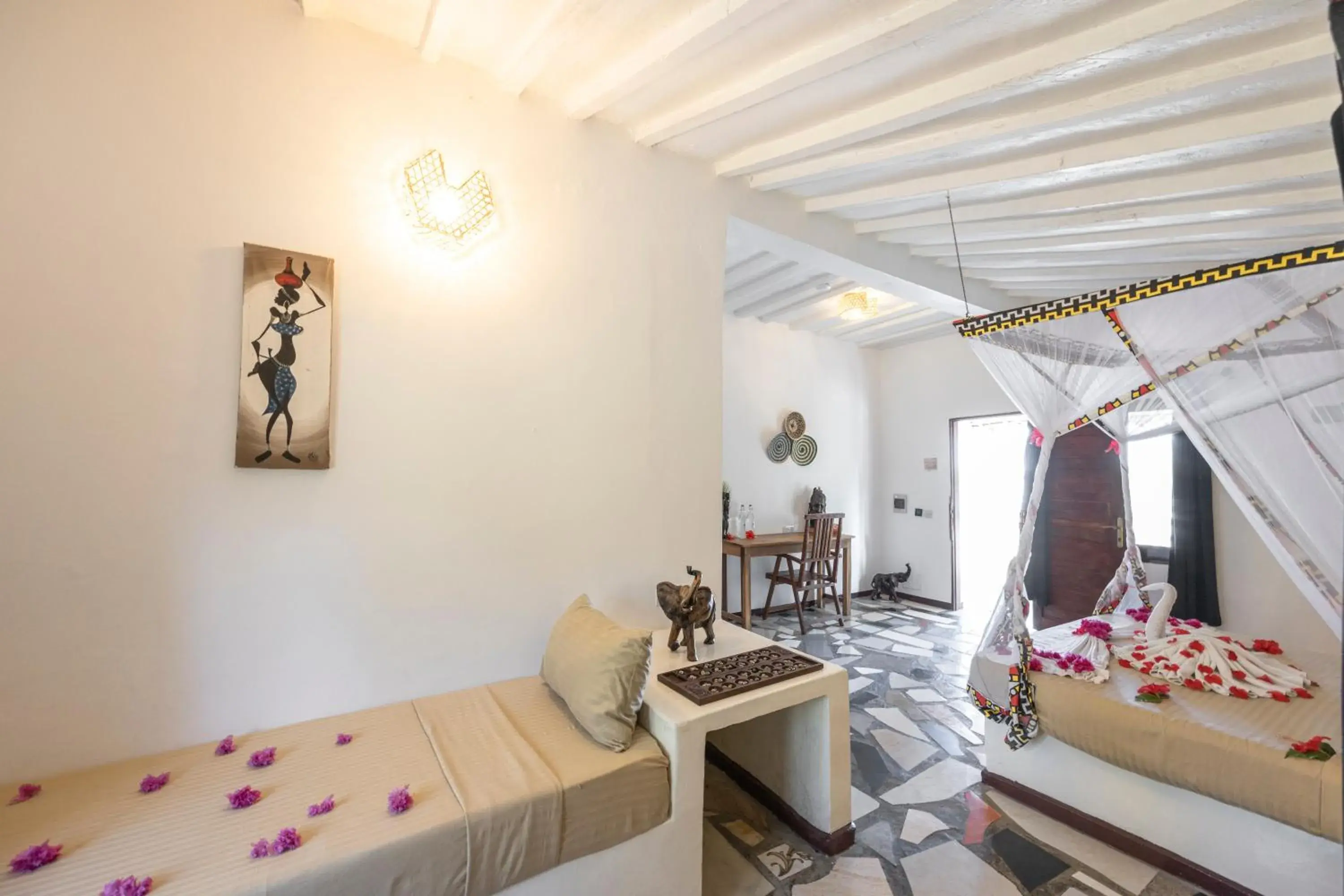 Bed in Paradise Beach Resort & Spa Bed in Paradise Beach Resort & Spa