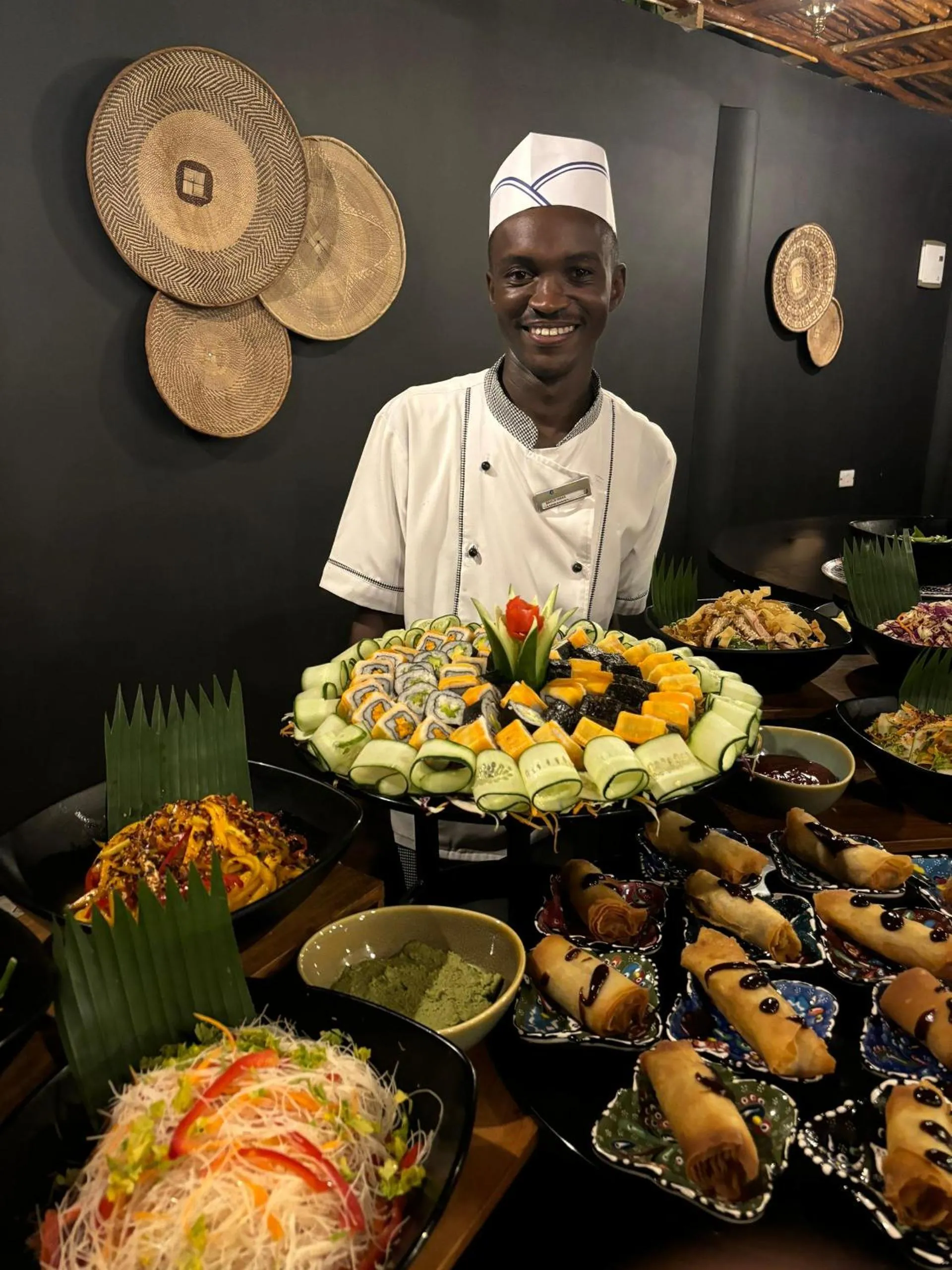 Food in Paradise Beach Resort & Spa