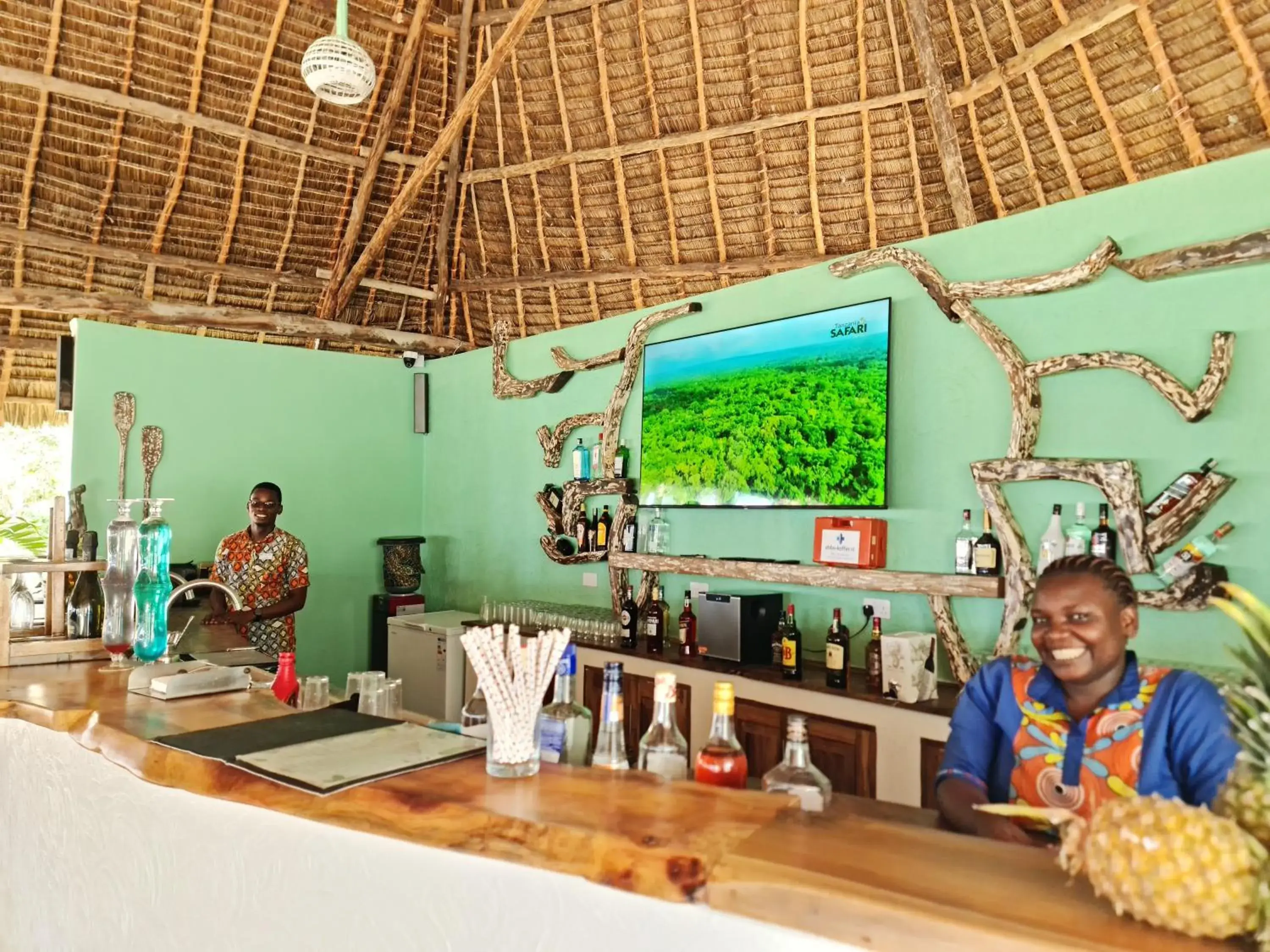Lounge or bar in Paradise Beach Resort & Spa Lounge or bar in Paradise Beach Resort & Spa