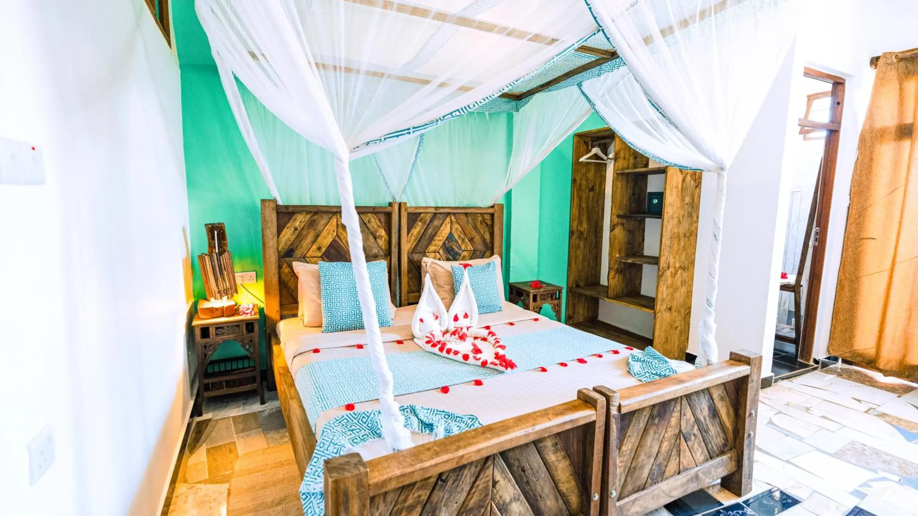 Bed in Paradise Beach Resort & Spa Bed in Paradise Beach Resort & Spa