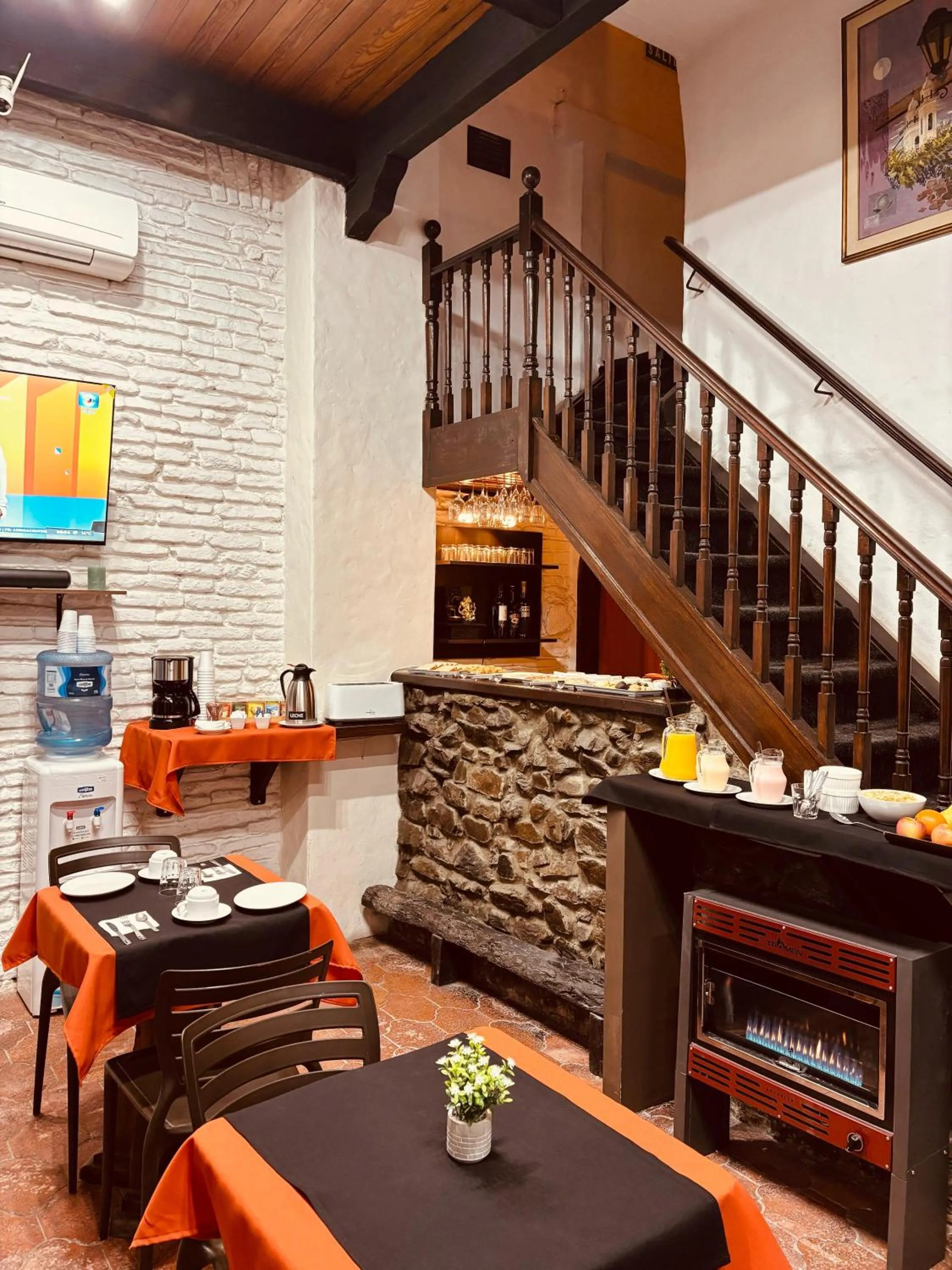 Seating area in Posada Los Pinos