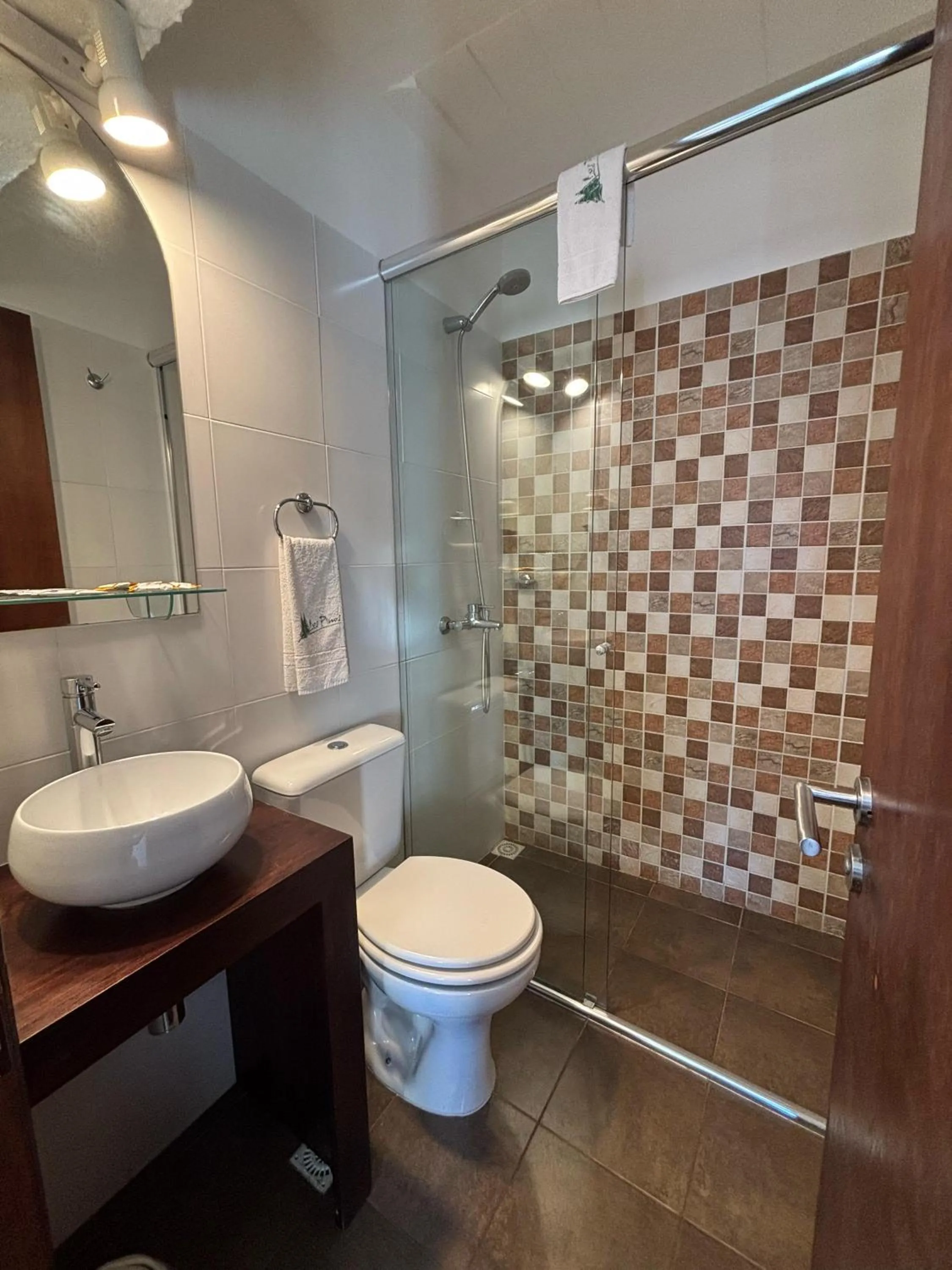Shower in Posada Los Pinos